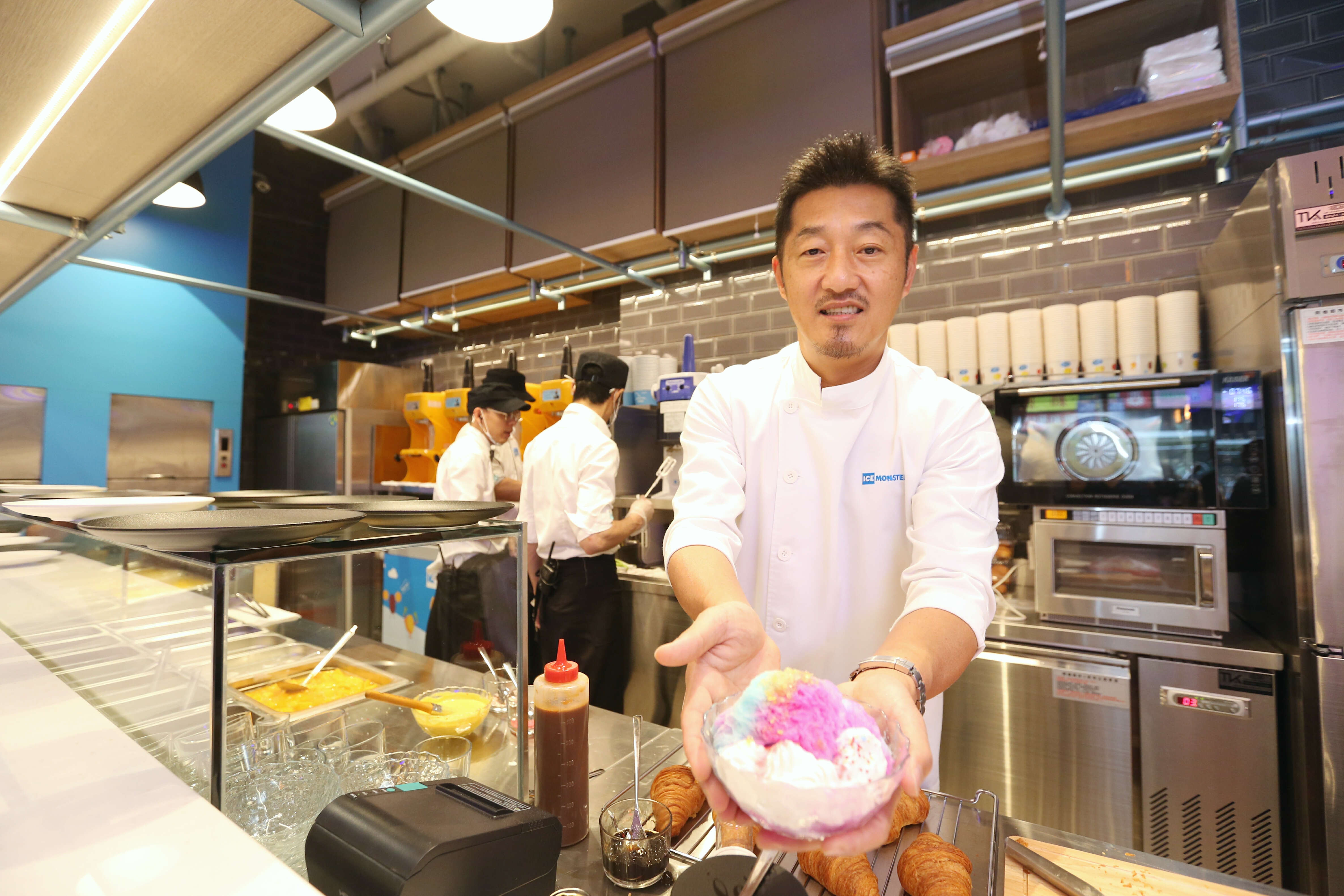 ICE MONSTER負責人羅駿樺睽違7年，如今帶領團隊重返永康商圈。