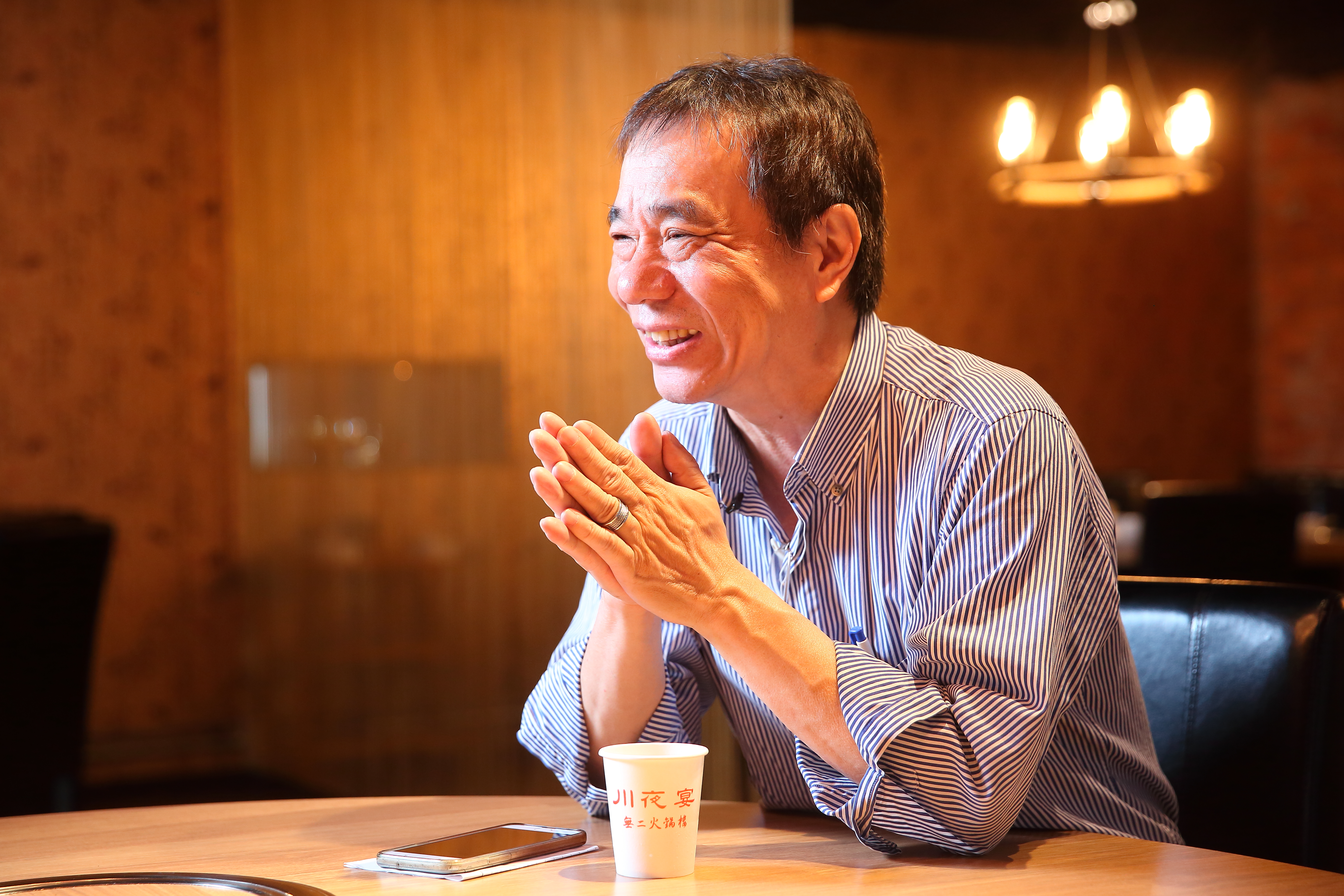 張永華開過18家餐廳，他是藝人張永正（歪哥）的哥哥，他笑說；「我弟弟說我是打不死的老烏龜。」