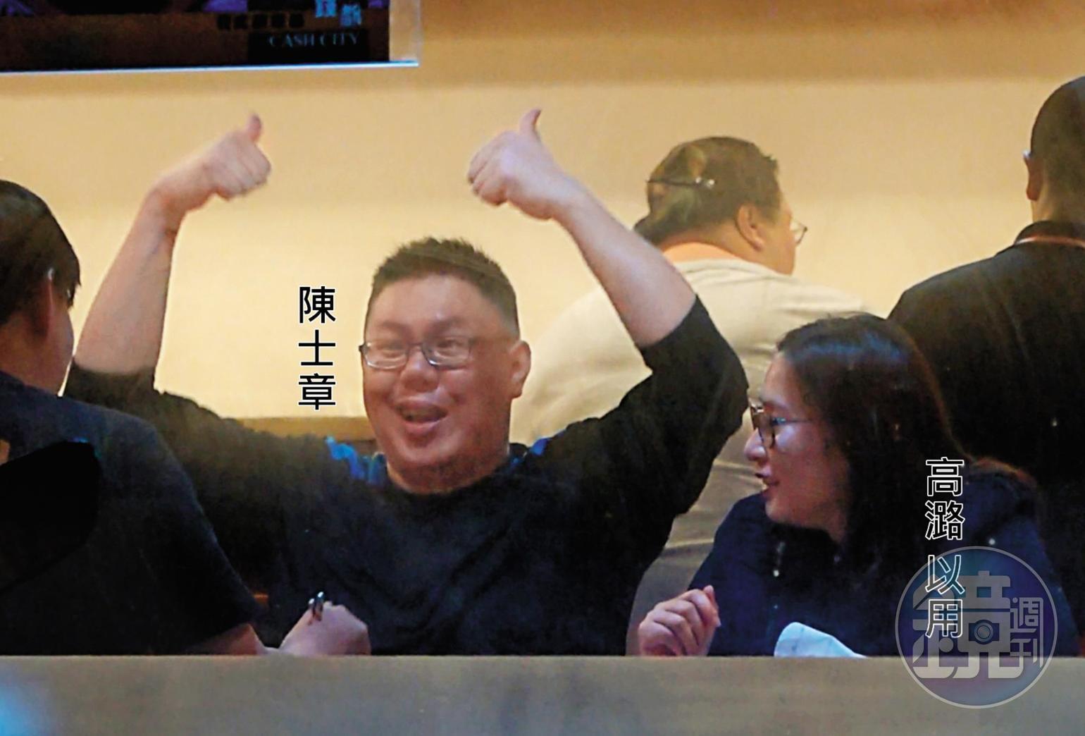 時代力量立委高潞．以用與辦公室主任陳士章過從甚密，曾被本刊捕捉一起過夜。（本刊資料照）