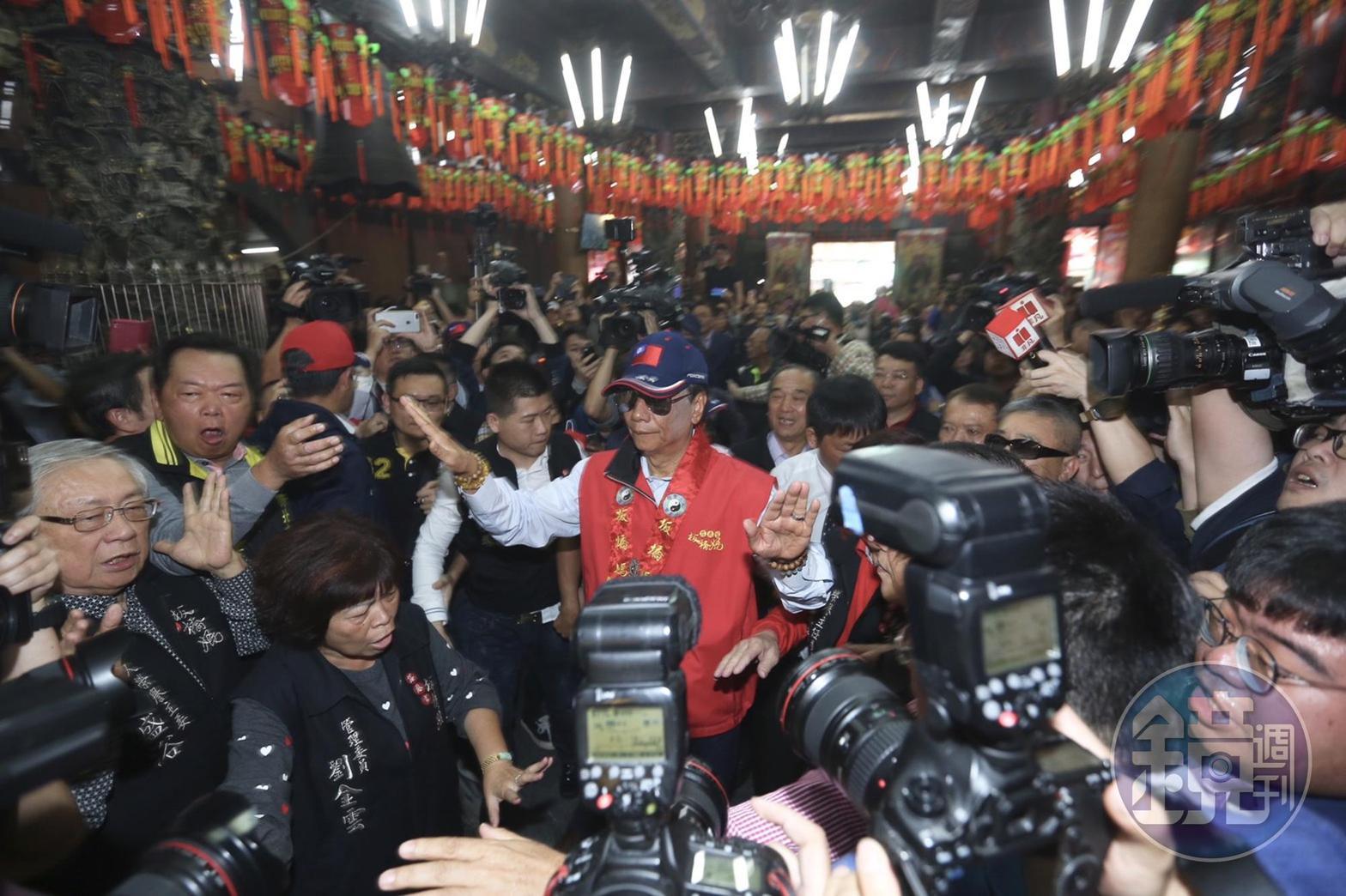 郭台銘沒把正式參選總統說出口。