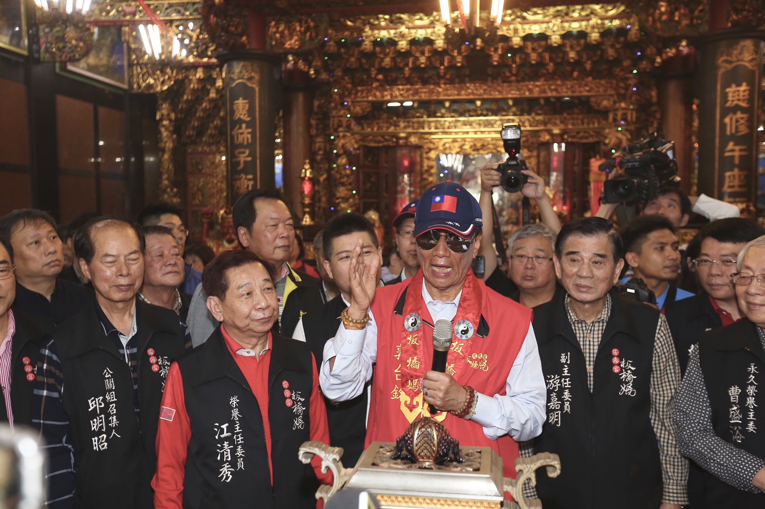 鴻海董事長郭台銘是眾所皆知的媽祖虔誠信徒。