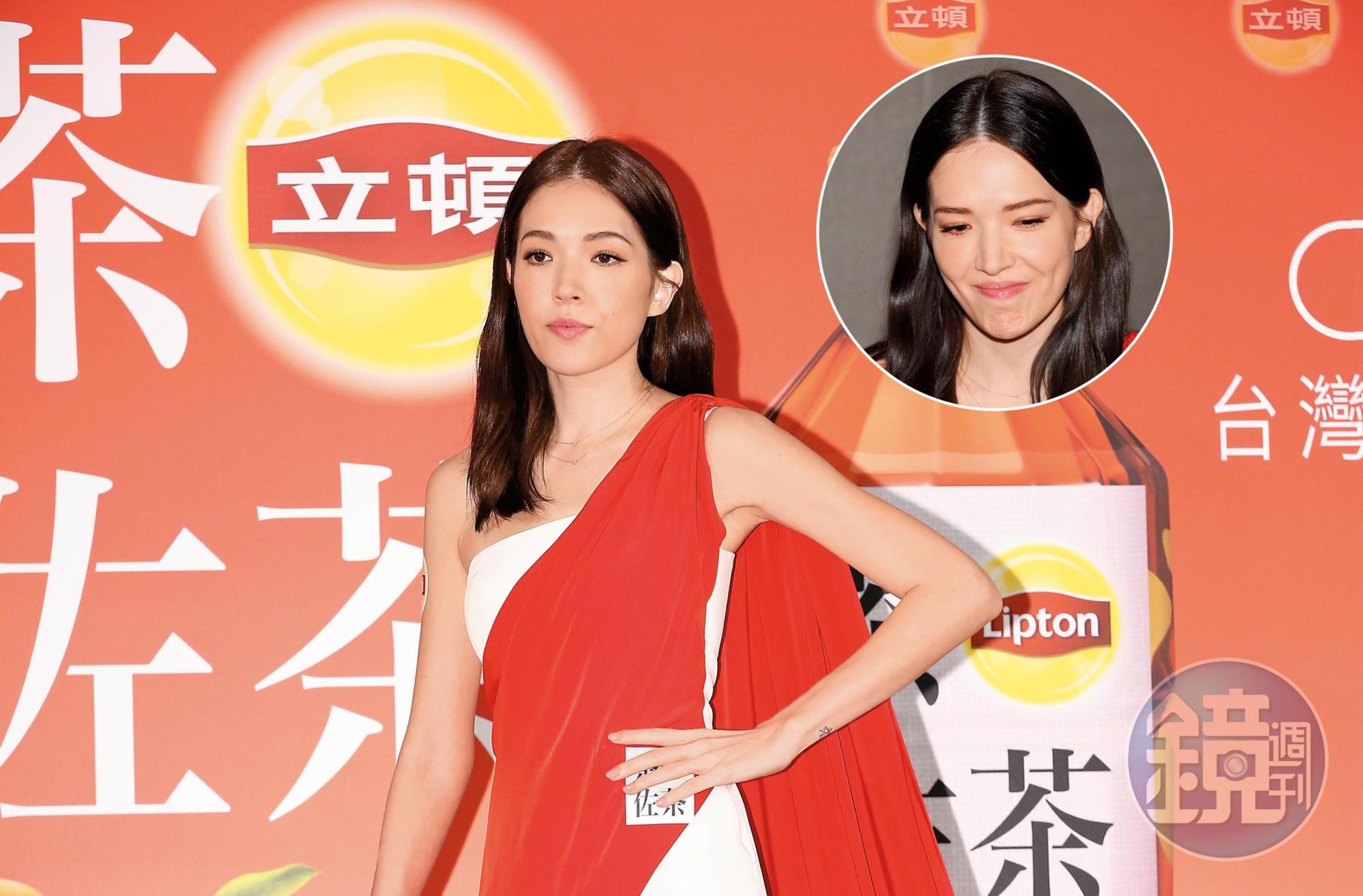 雖然道歉道個不停，許瑋甯仍因按讚「阿六仔」而慘遭對岸抵制，之前出席茶品代言的一抹紅，如今看來微妙到令人疼惜。