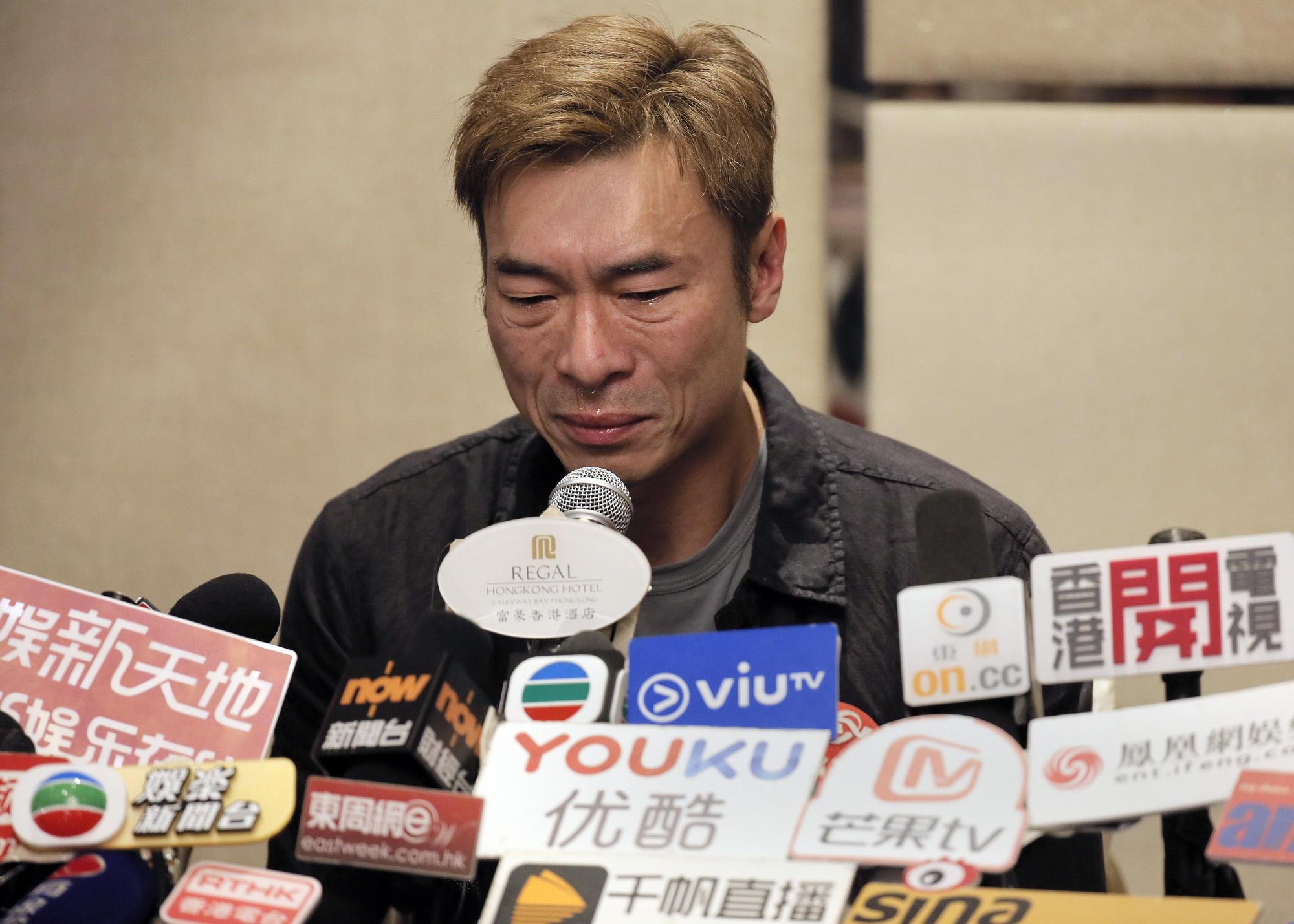 許志安與黃心穎偷情影片後半段流出,打臉他是喝醉才做出傻事的說法。(東方IC)