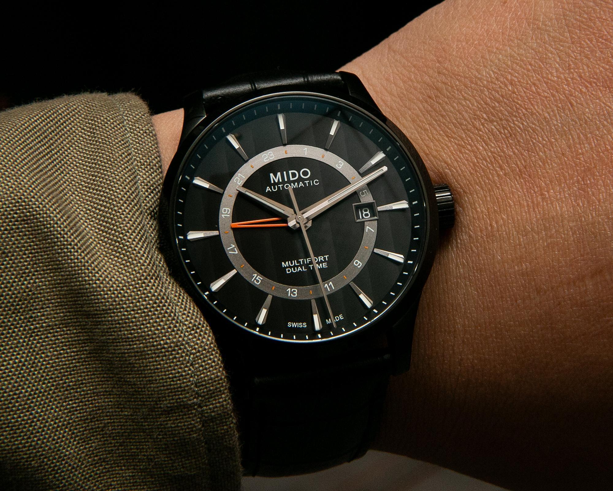 Multifort Dual Time先鋒系列兩地時區腕錶，定價NT$34,800。