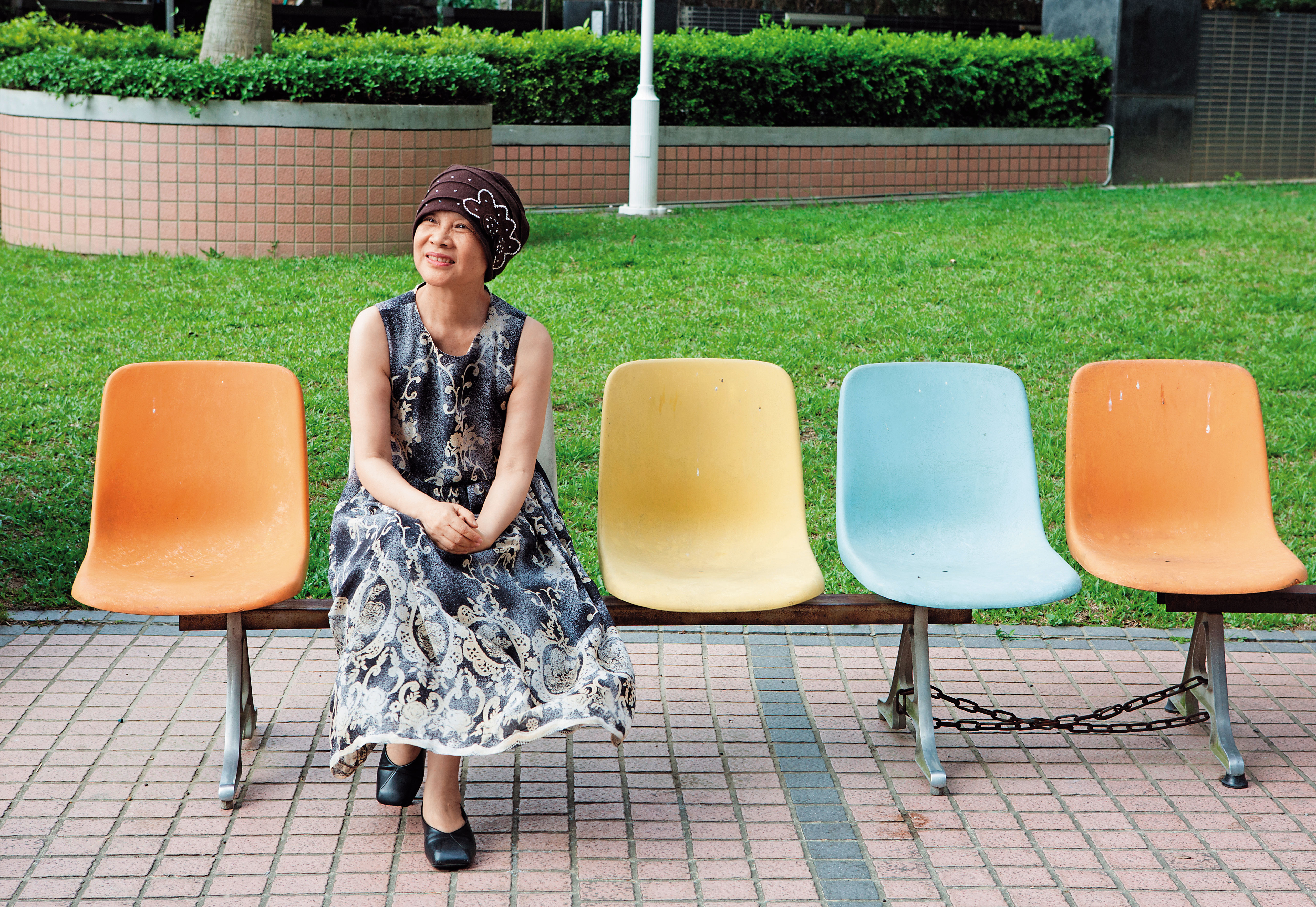 顧德莎成長的眷村精忠一村，已改建成精忠新城。