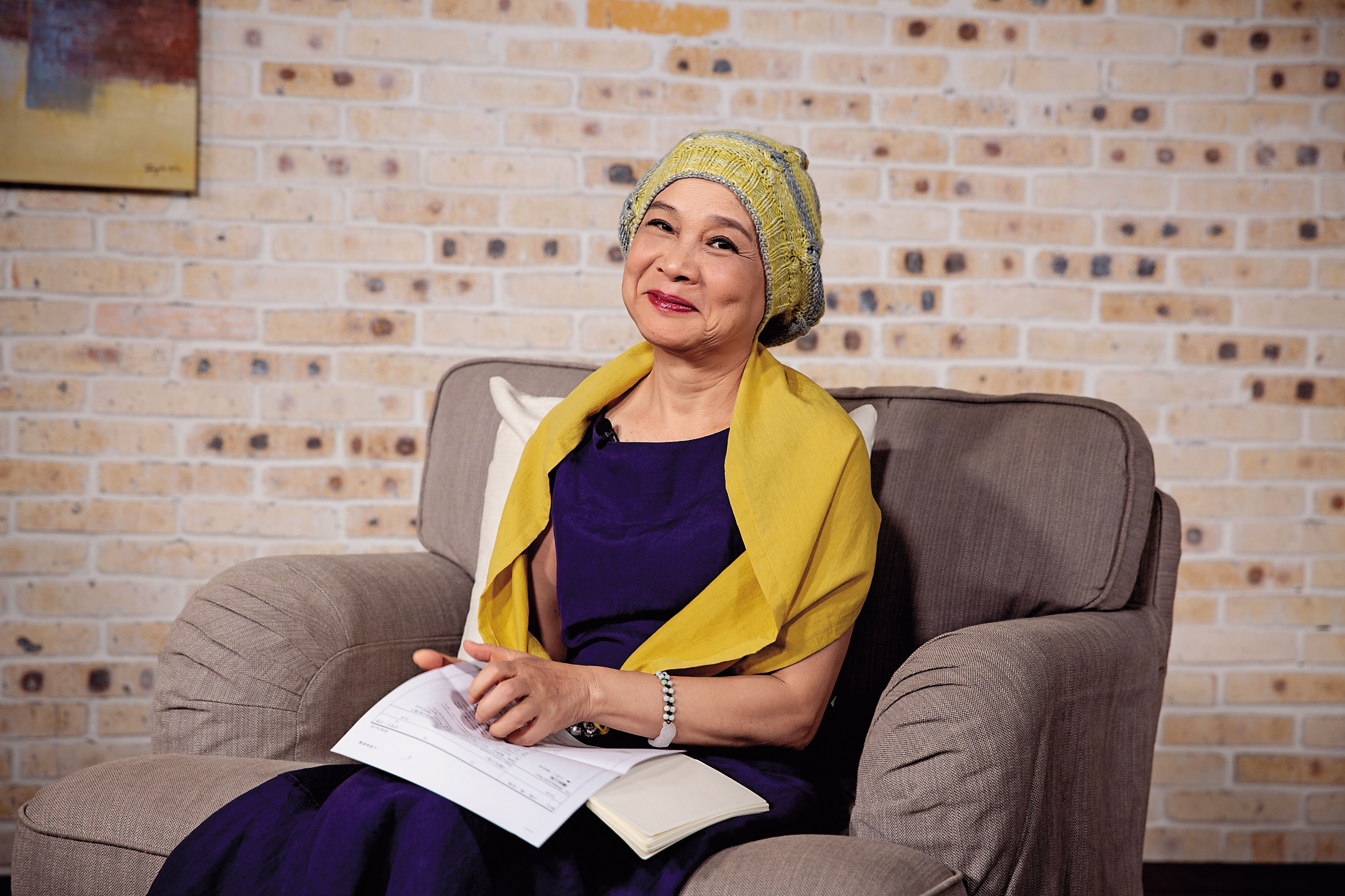 去年顧德莎接受本刊專訪，談自己的故事，她動人的生命如繁花盛開。