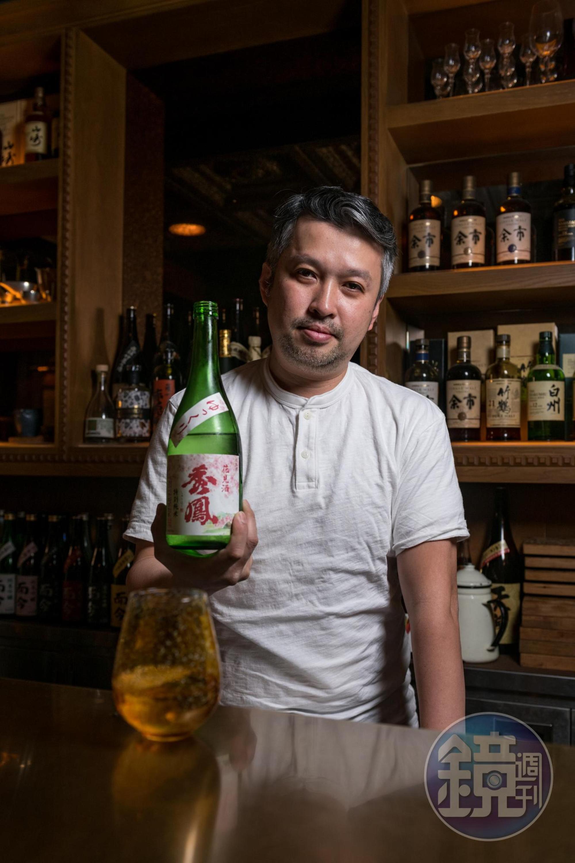 同為唎酒師,小酒老闆Gene經常進許多市面少見的日本酒款。