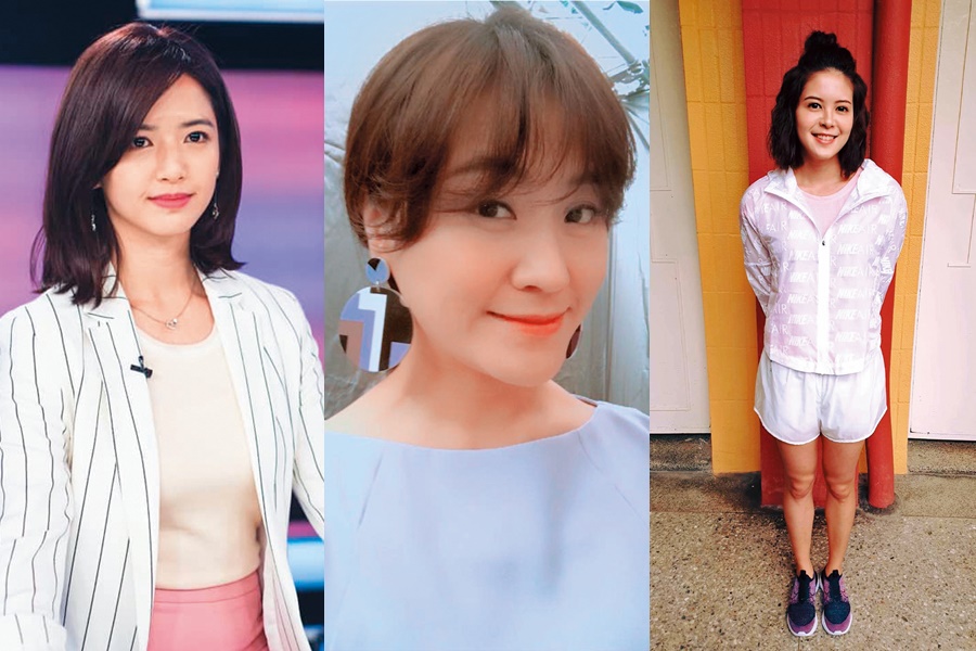 主播跨到演藝圈的例子不在少數，像是臧芮軒、海裕芬和林柏妤（由左至右）都曾參與戲劇演出。（翻攝自臉書）