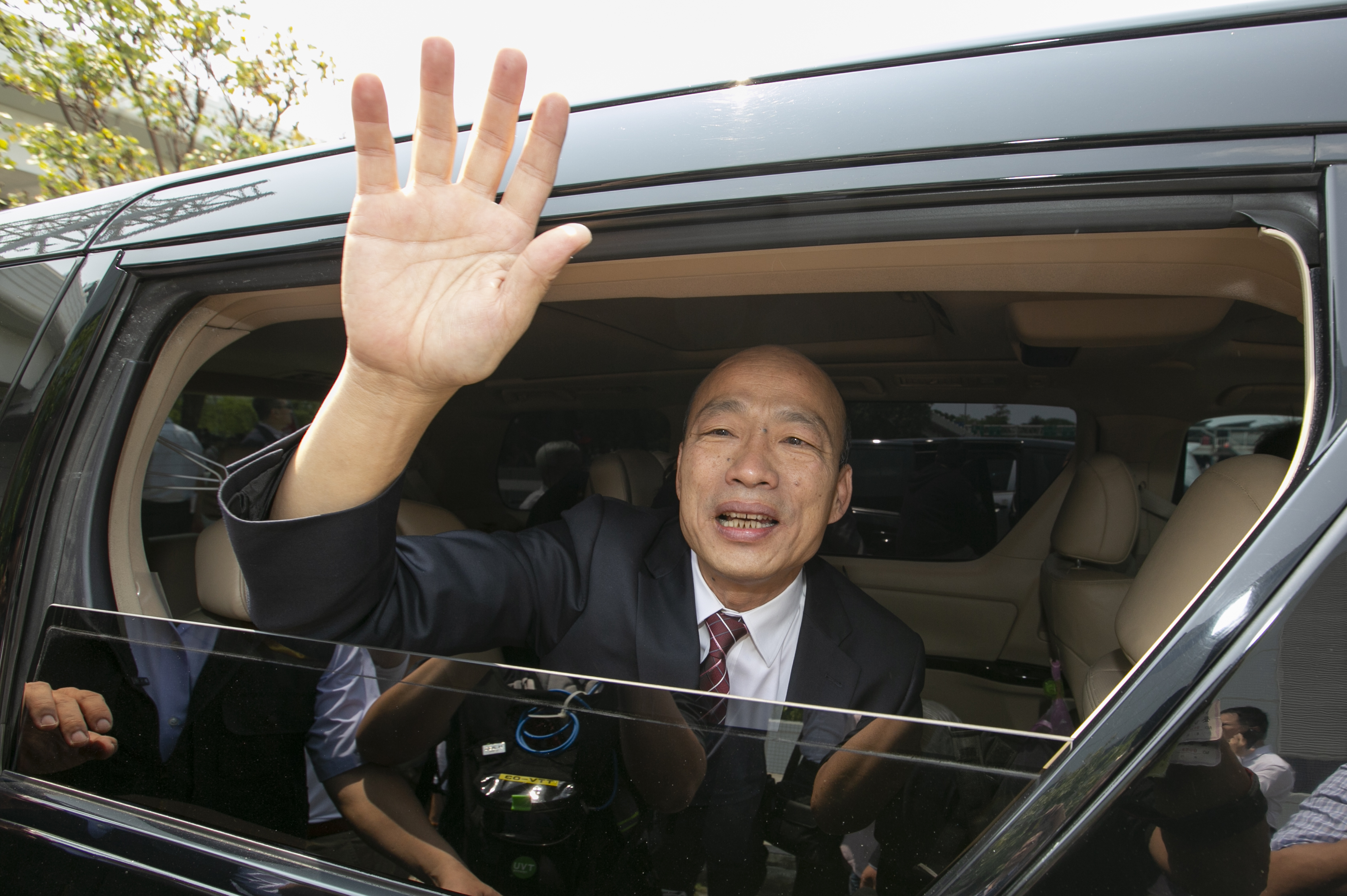 高雄市長韓國瑜23日針對2020總統大選發表5點聲明，明確表達無法參加現行制度下的國民黨初選。