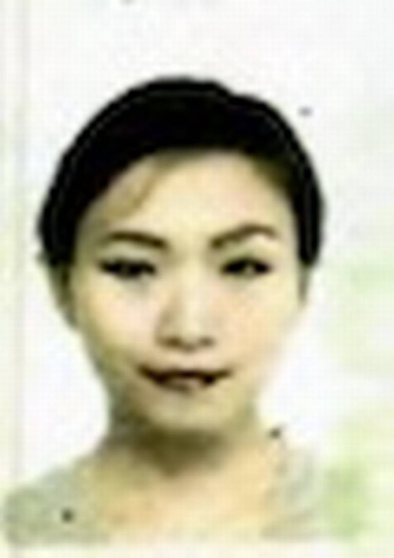 闖入川普海湖莊園的中國女子張玉靜的護照照片。(網路截圖,miamiherald)