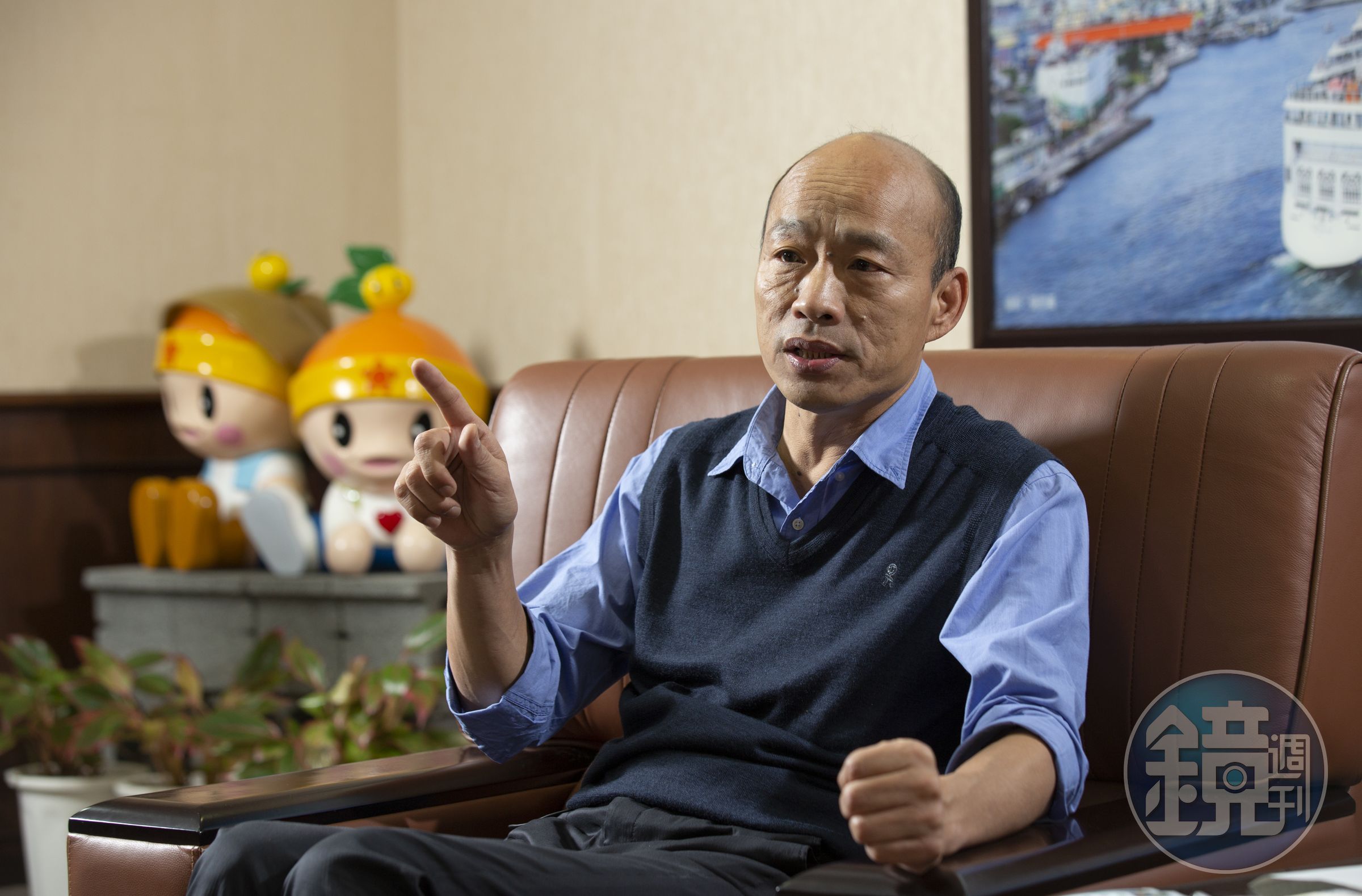 韓國瑜今日終於發表5點聲明，強調「此時此刻，我無法參加現行制度的初選。」（圖為本刊資料照）
