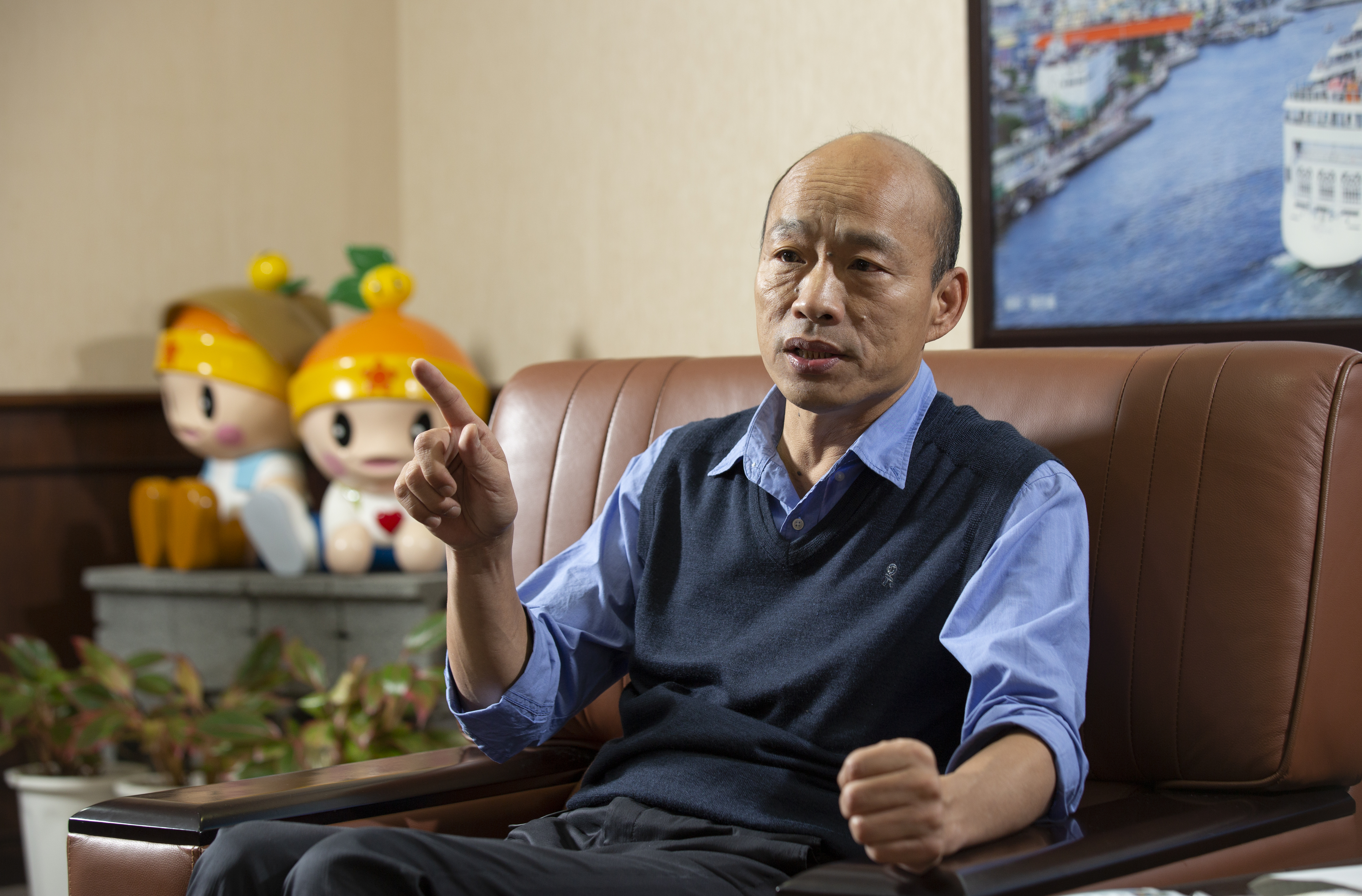 韓國瑜今日終於發表5點聲明，強調「此時此刻，我無法參加現行制度的初選。」（圖為本刊資料照）