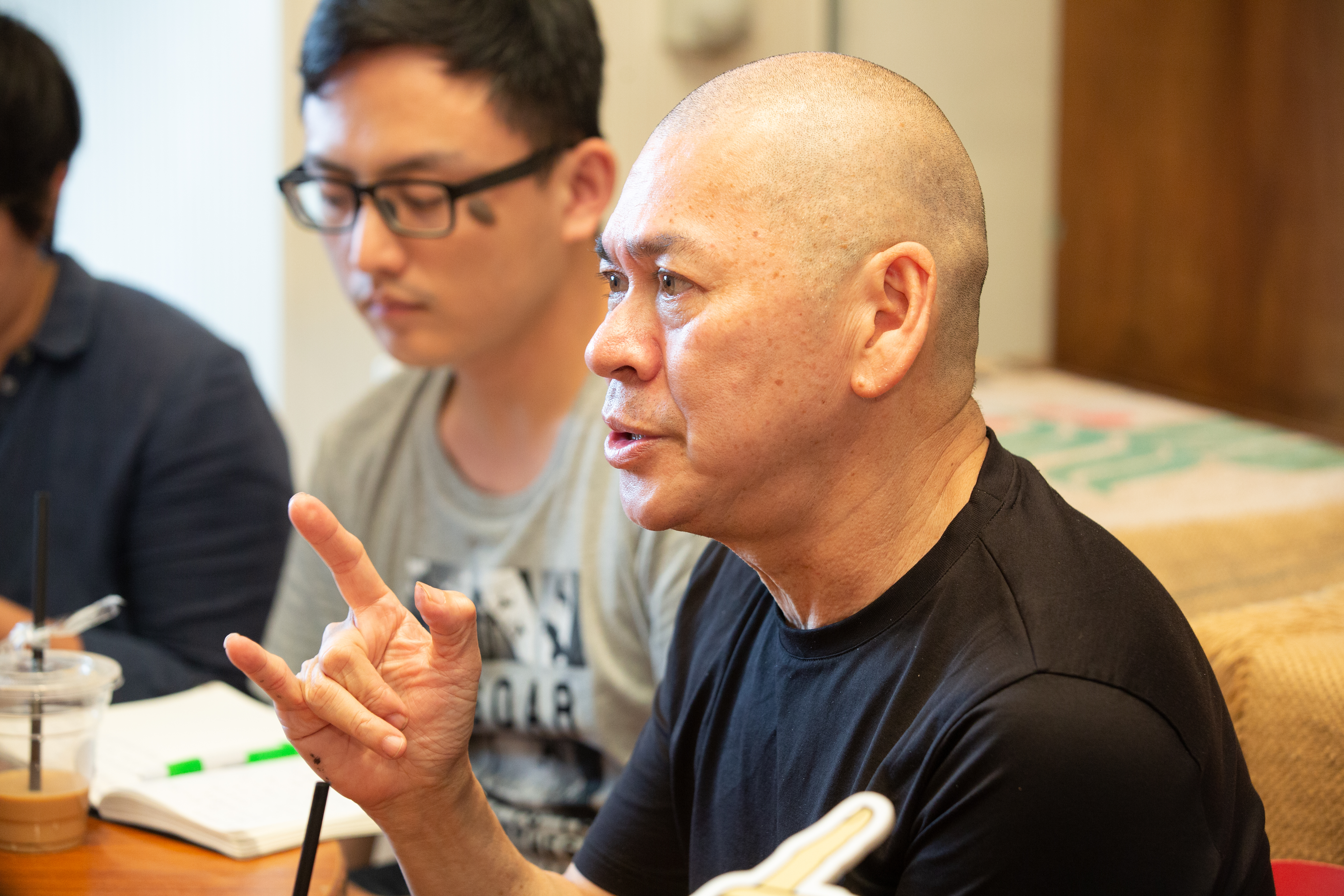 蔡明亮去年在金馬影展閉幕時的公開聲明感動不少人，對同婚即將能合法實現，他也感到相當開心。