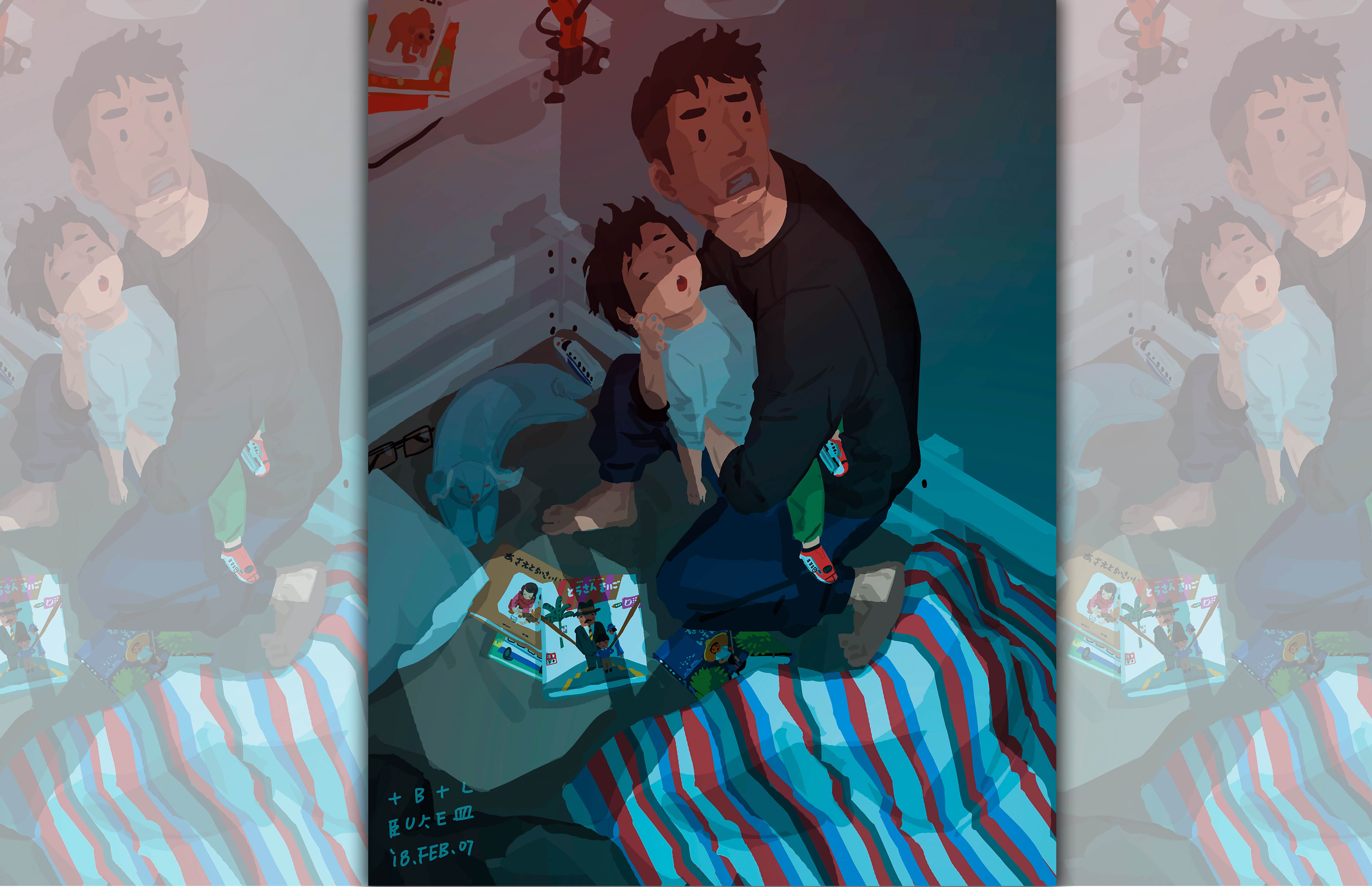 【單親爸爸週記】夜間地震