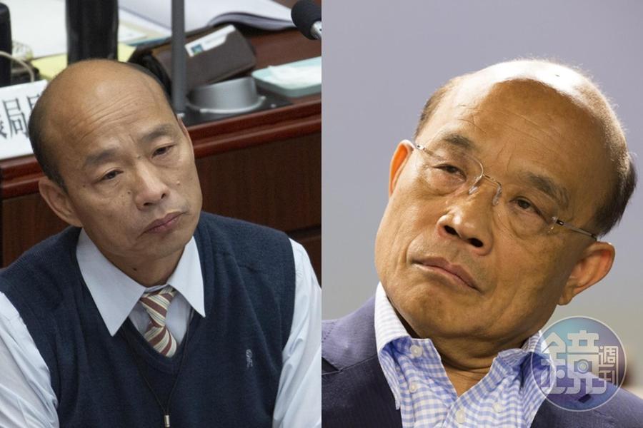 行政院長蘇貞昌表示，自己上任以來還沒遇到高雄市長韓國瑜參加院會，希望他能撥空到行政院。
