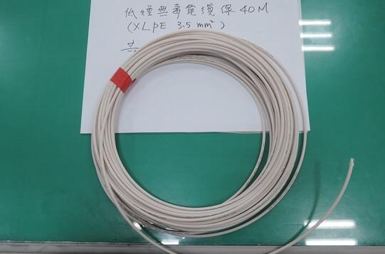廖男偷剪的電纜線。（警方提供）