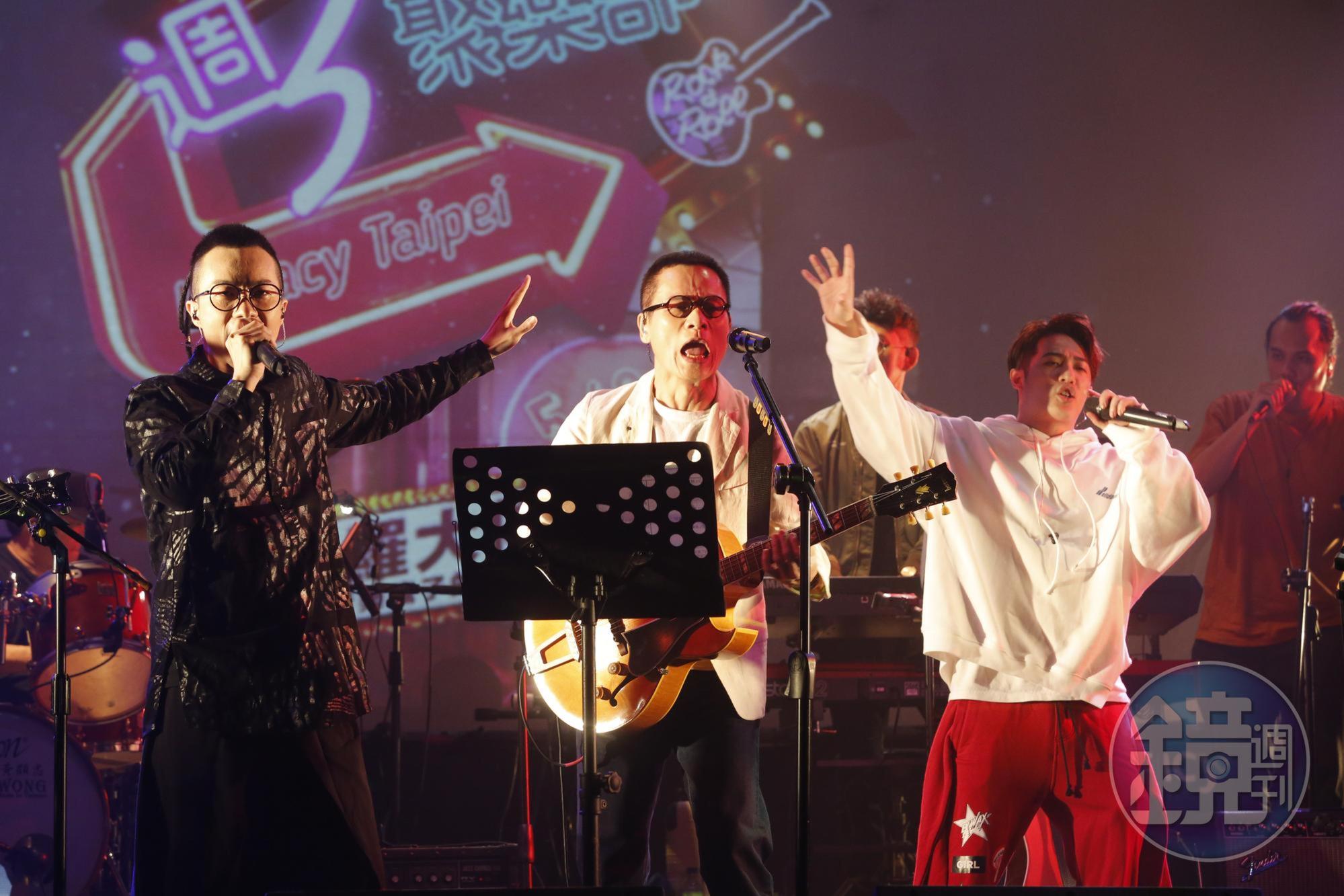羅大佑Legacy演唱會，邀來熊仔與神棍樂團擔任終極旗艦場嘉賓。