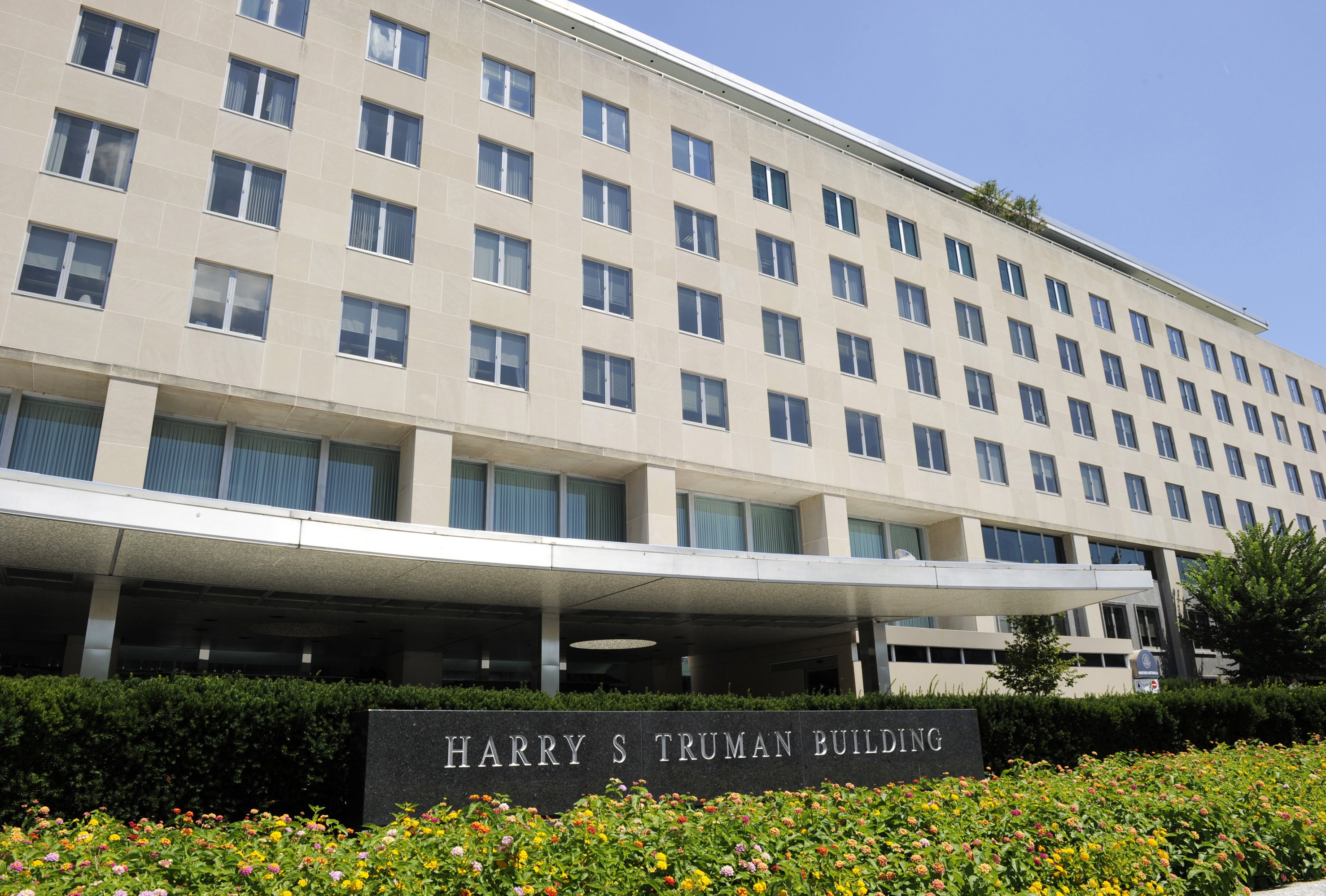 美國國務院總部的杜魯門大樓外觀。（東方IC）