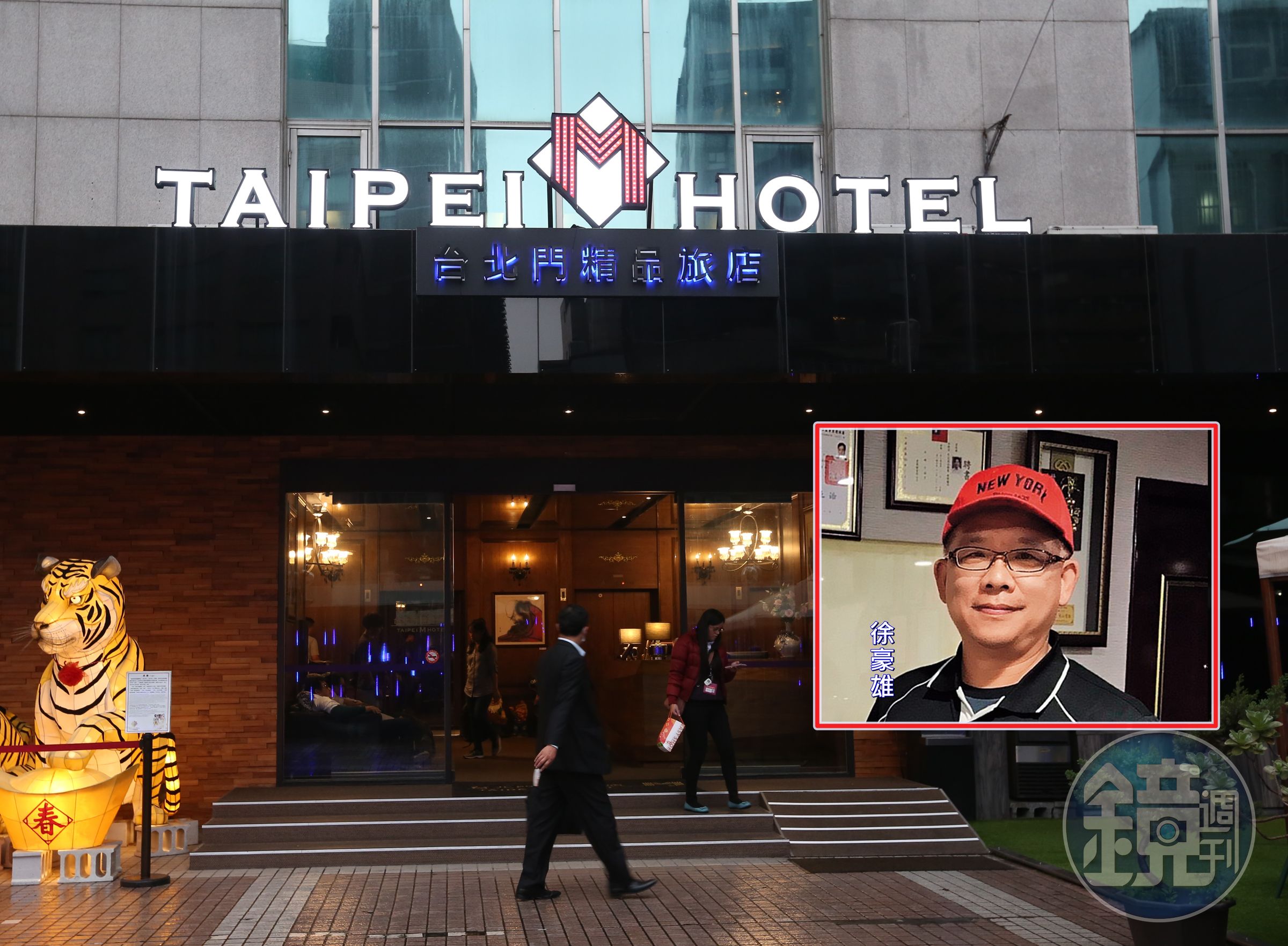 愛客發落跑董座徐豪雄消失兩個月後，今天率律師登門討經營權。對此，愛客發表示下午將立刻依法提告。（小圖由愛客發提供）