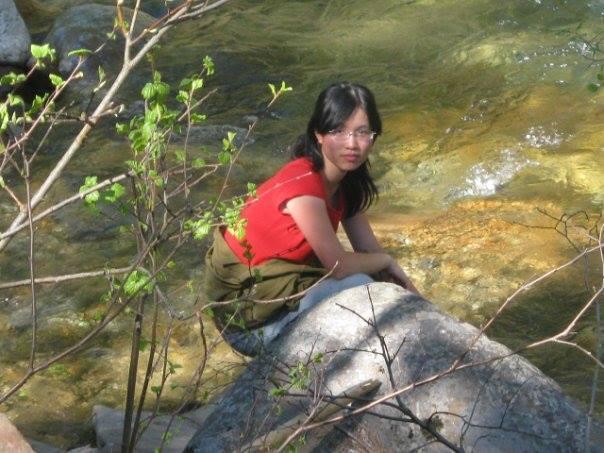 2010年時，陳雅得到貝加爾湖附近的國家公園做志工。（陳雅得提供）
