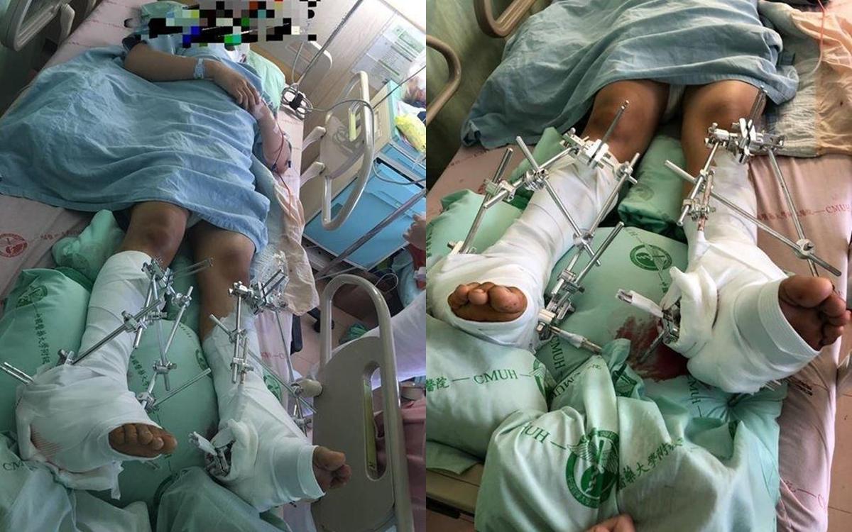 台中市1名國中生墜樓，疑被同學霸凌、嘲笑性傾向。（翻攝自爆料公社）