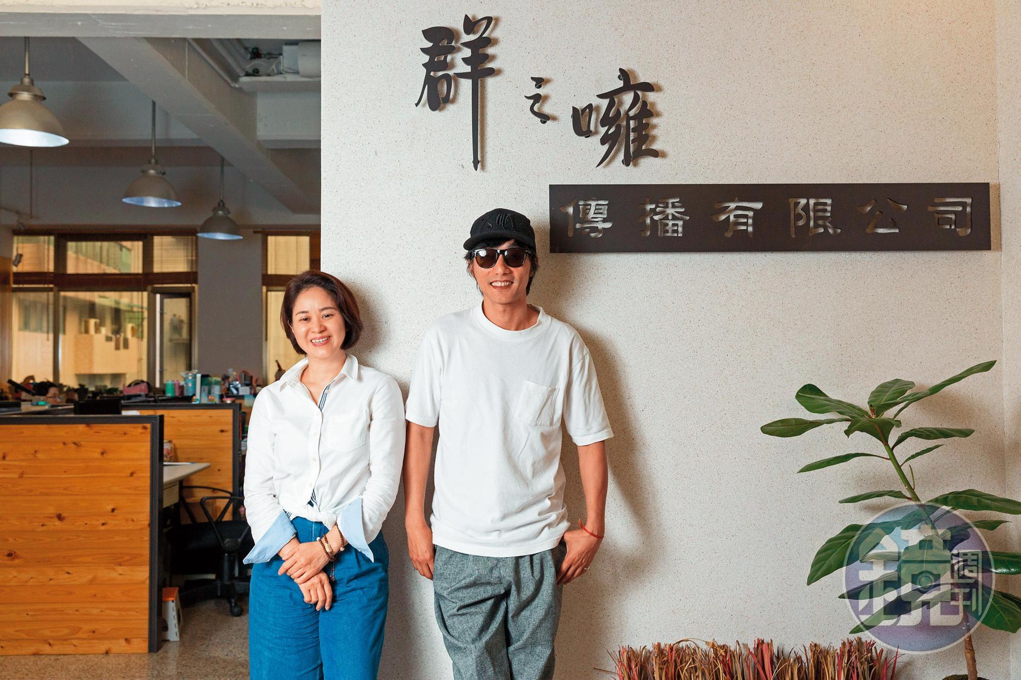 資深製作人陳慧玲（右）與導演林立書。