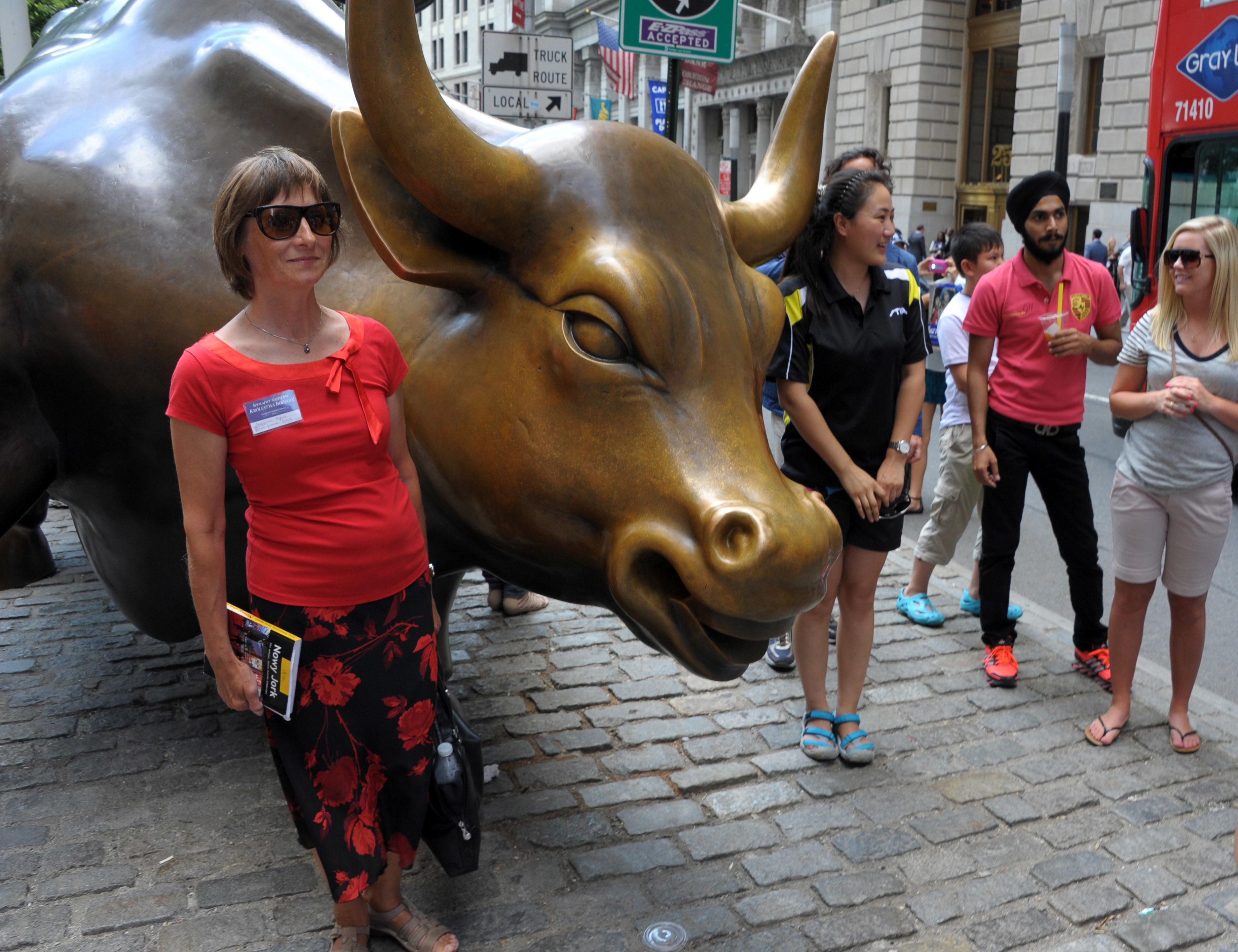 紐約華爾街，美國資本主義的象徵。（東方IC）