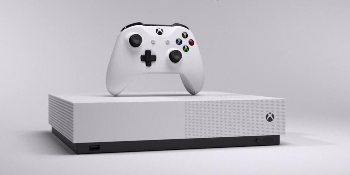 Xbox One S 全數位版主機即日起開放預購,建議售價為新台幣7980元。(翻攝自Xbox Taiwan Youtube)