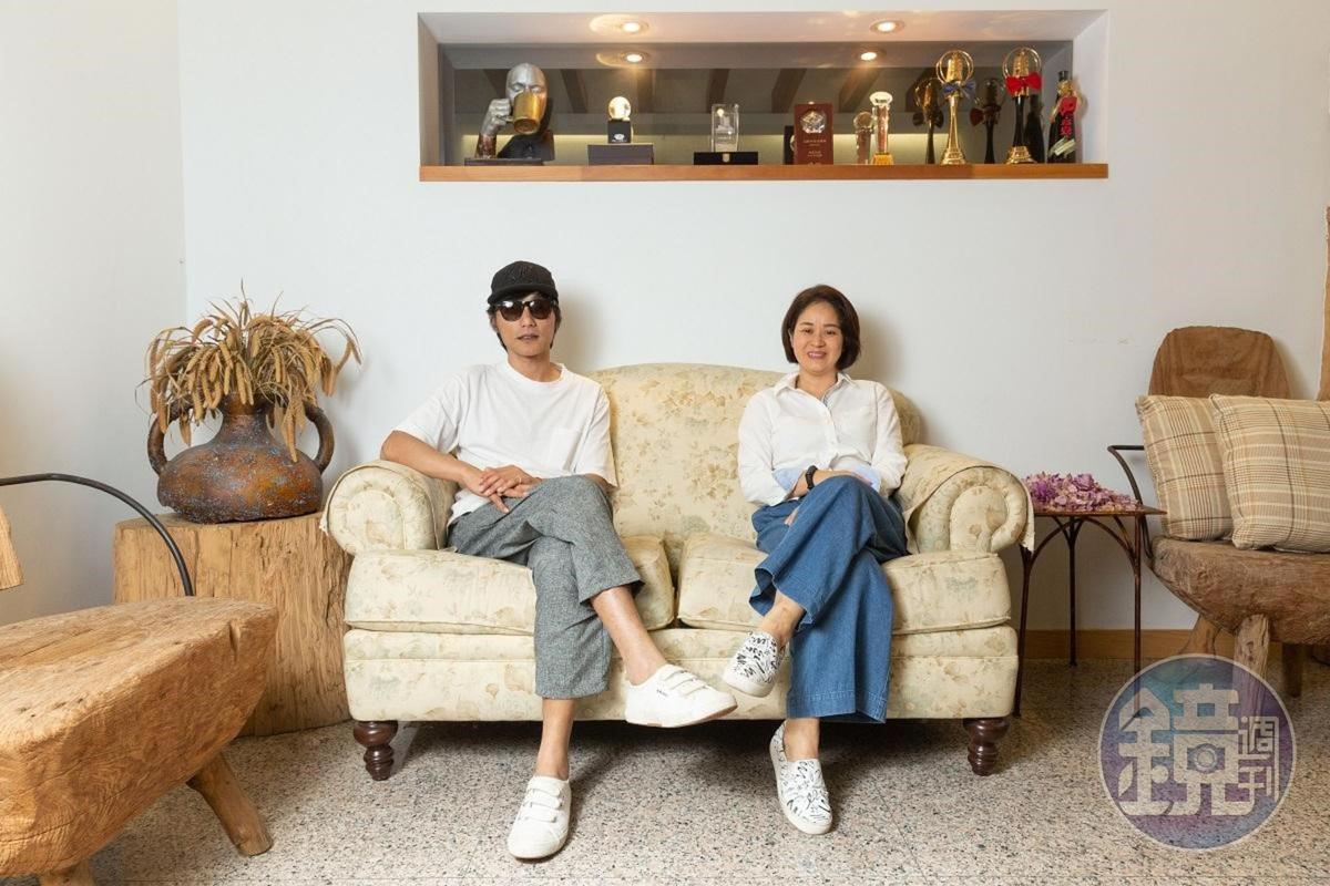 陳慧玲（右）、林立書聯手打造《最佳利益》，希望能拍出台灣專屬的律政職人劇。
