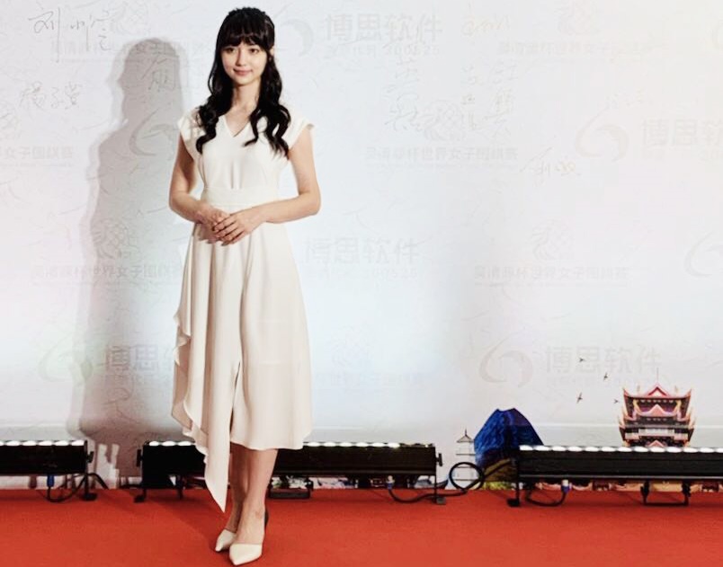 黑嘉嘉外型出色吸引不少鐵粉，是女子圍棋界的閃亮新秀。（種子音樂提供）