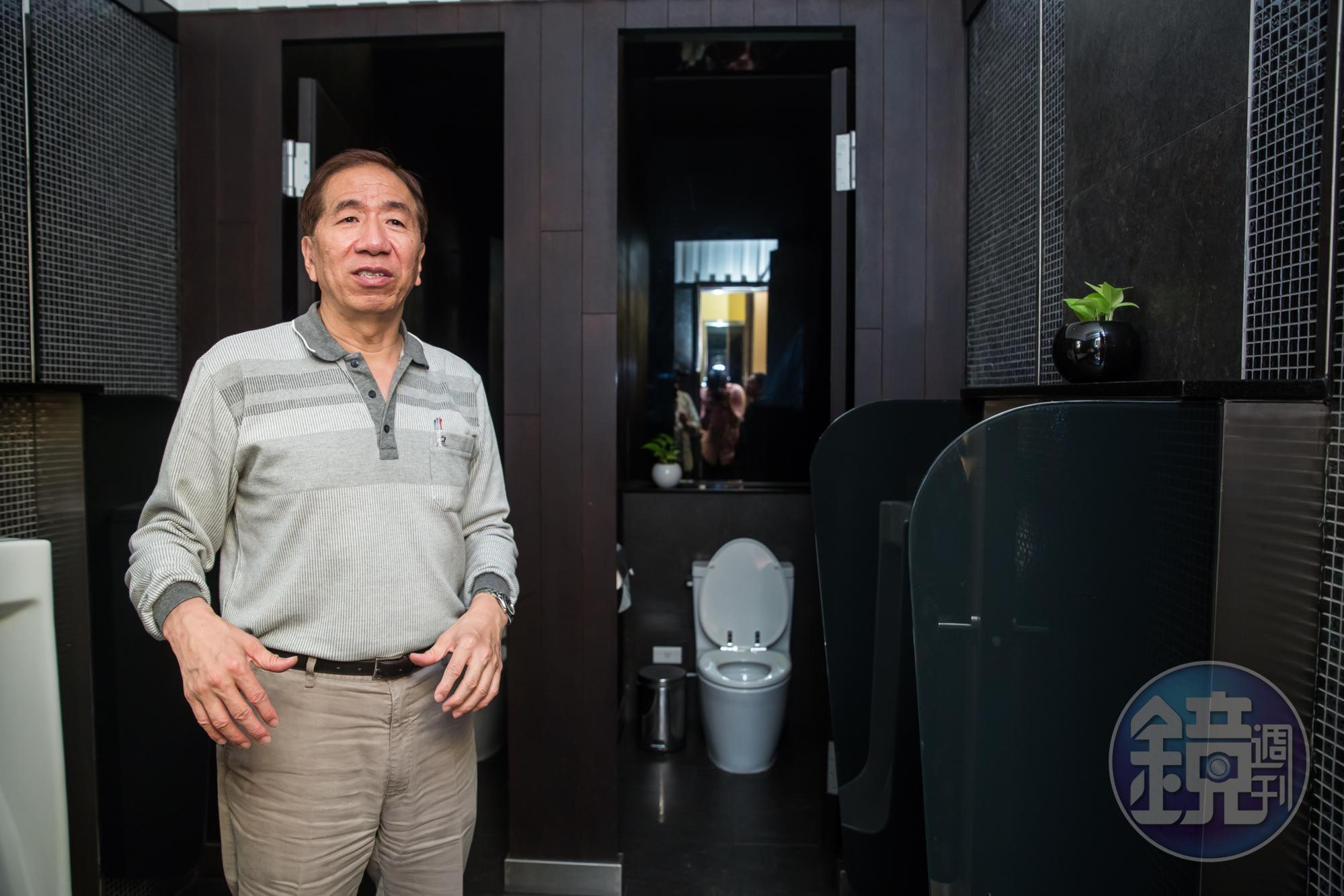 無論是跑業務或創業，周正訓都把「廁所哲學」發揮到極致。