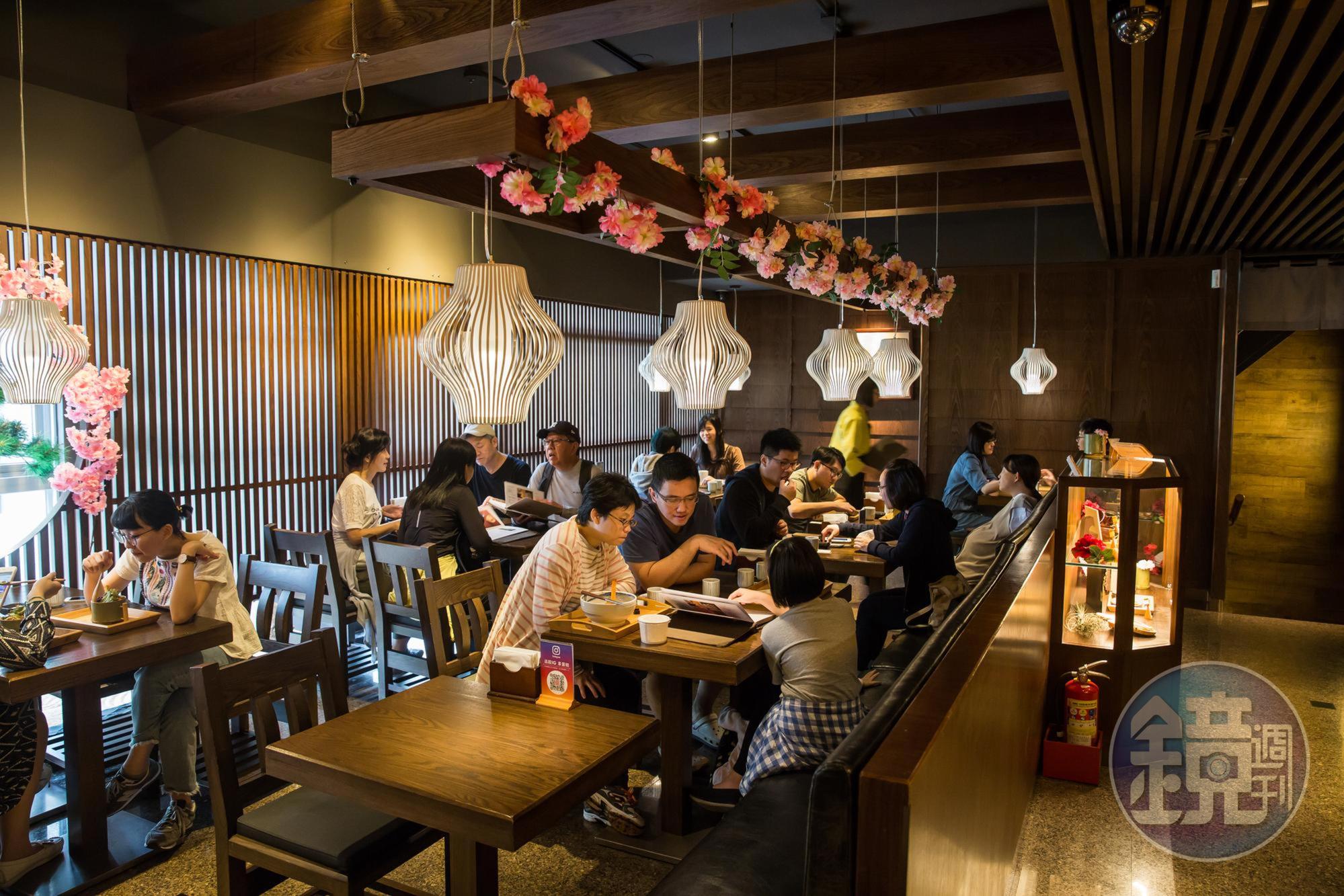 4年前創立「初心菓寮」品牌，台北文德總店2樓設有用餐區。