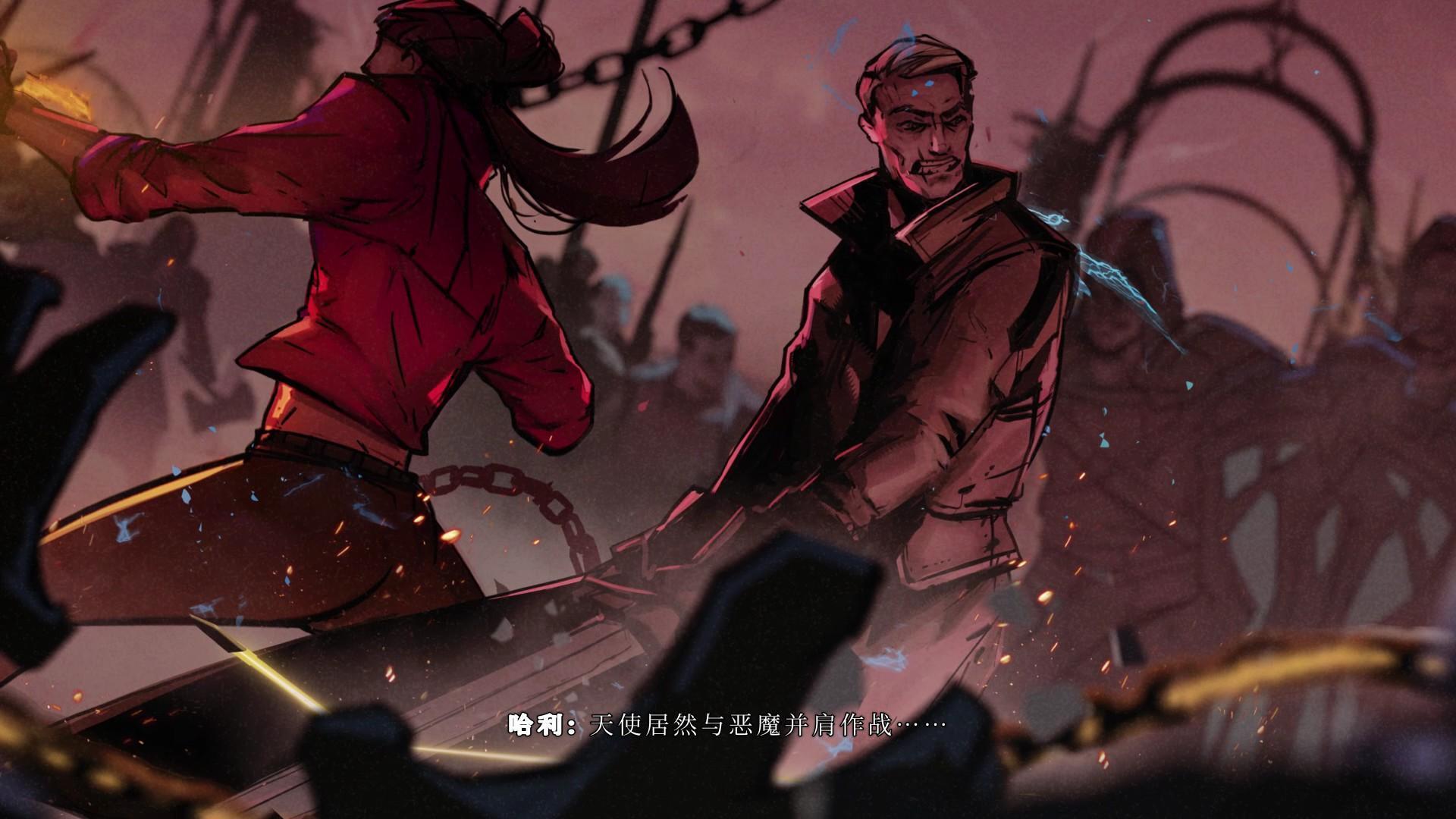 戰役模式可欣賞天使與惡魔的劇情(圖片來源:遊戲實機擷圖)