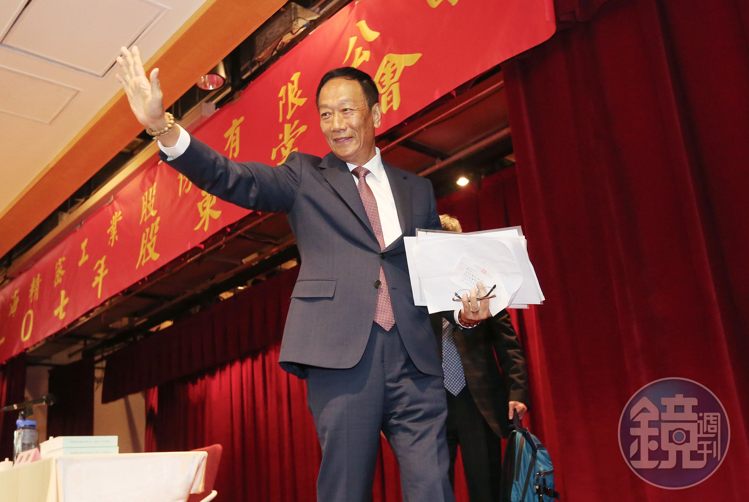 鴻海集團董事長郭台銘傳將與美國總統川普會面。