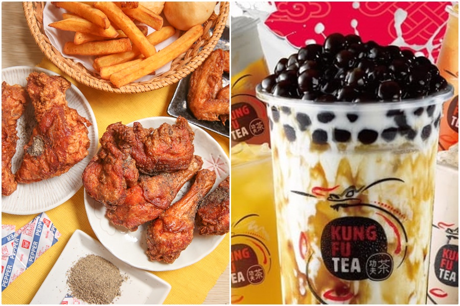 吃炸雞配珍珠奶茶，頂呱呱結盟美國手搖飲品牌功夫茶，一次滿足史上最邪惡慾望。