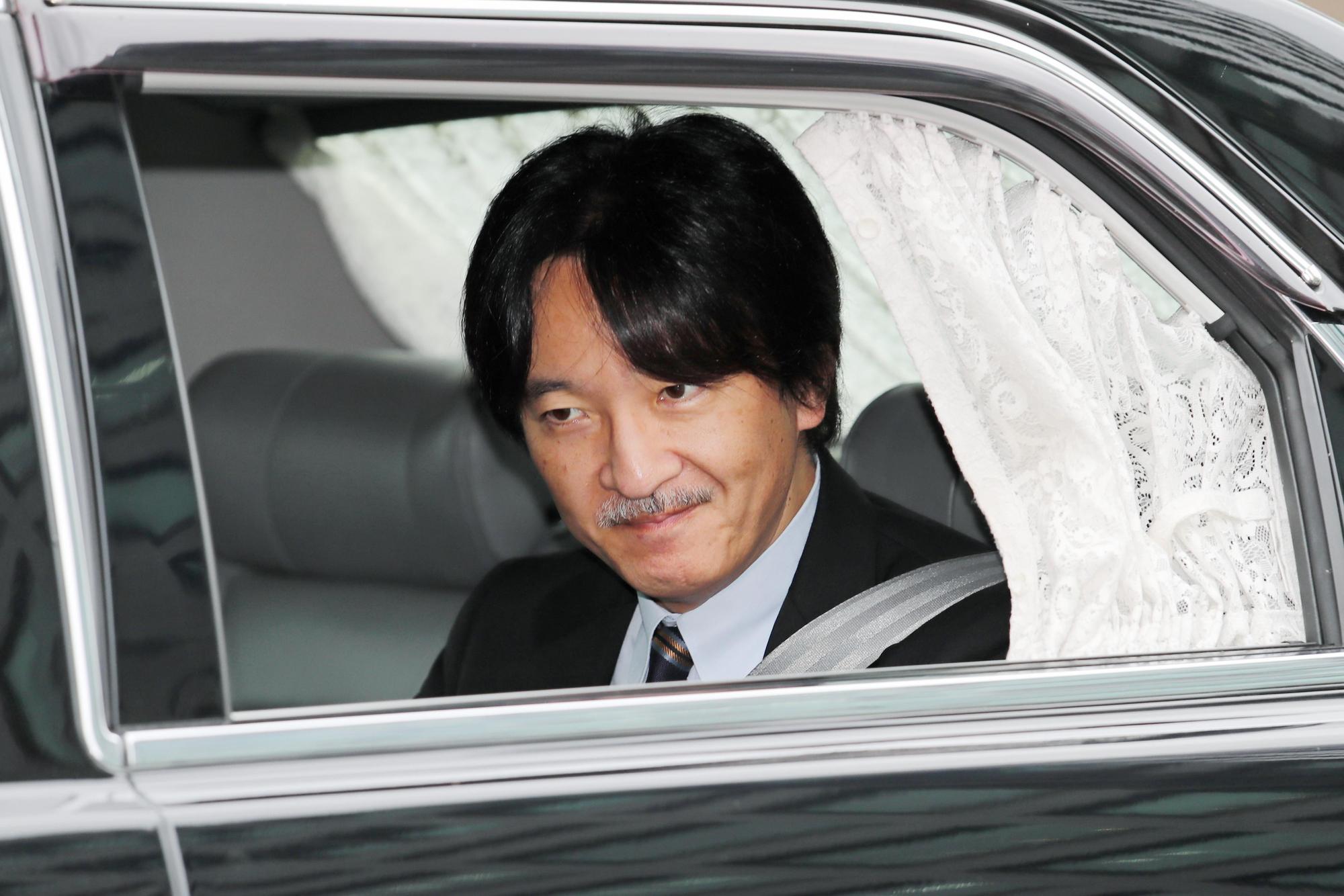 德仁繼位為新天皇之後，「皇弟」秋篠宮成為日本皇室第一順位繼承人。（東方IC）