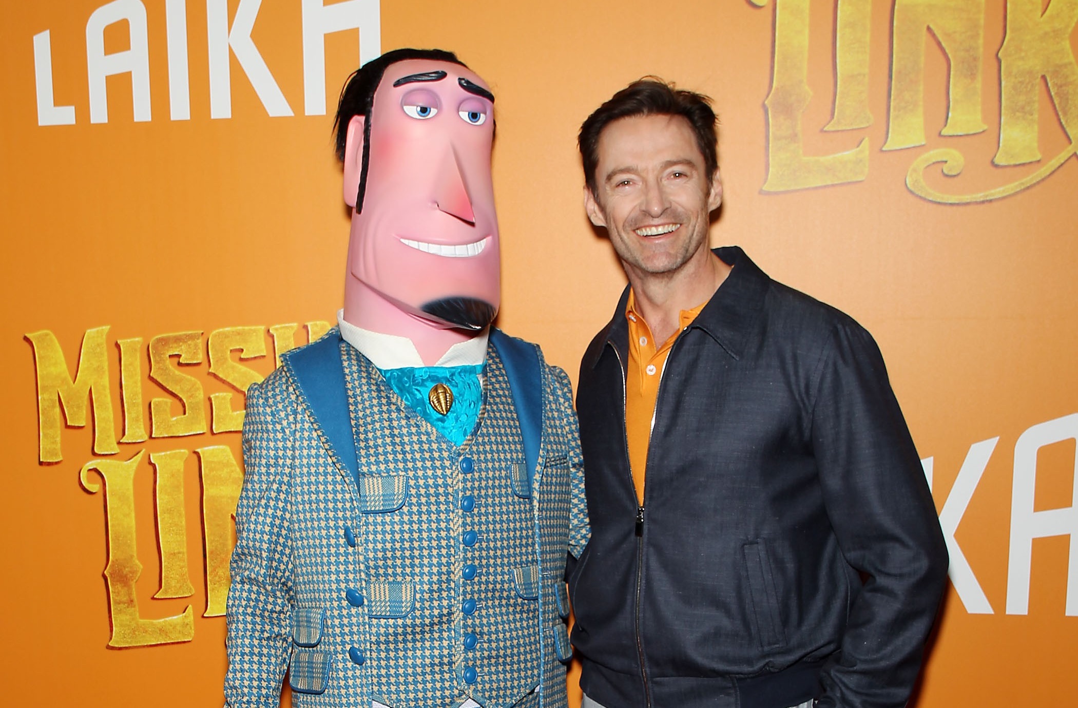 休傑克曼在《大冒險家》中獻聲英國冒險家萊諾爵士，一口漂亮的英國腔令BBC記者都忍不住誇讚。（甲上提供）