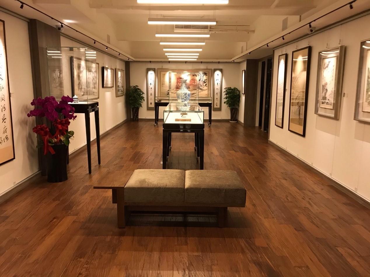 墨海樓國際藝術研究機構附設的博物館一景