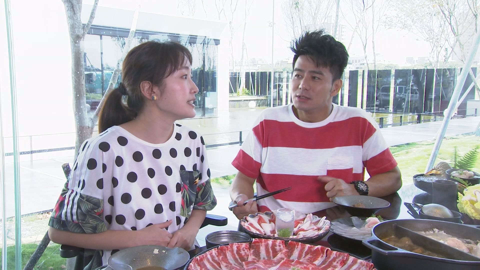 新節目《來去CHECK IN》找來巴鈺、郭彥均首度合作介紹台灣吃喝玩樂。 （中天提供）