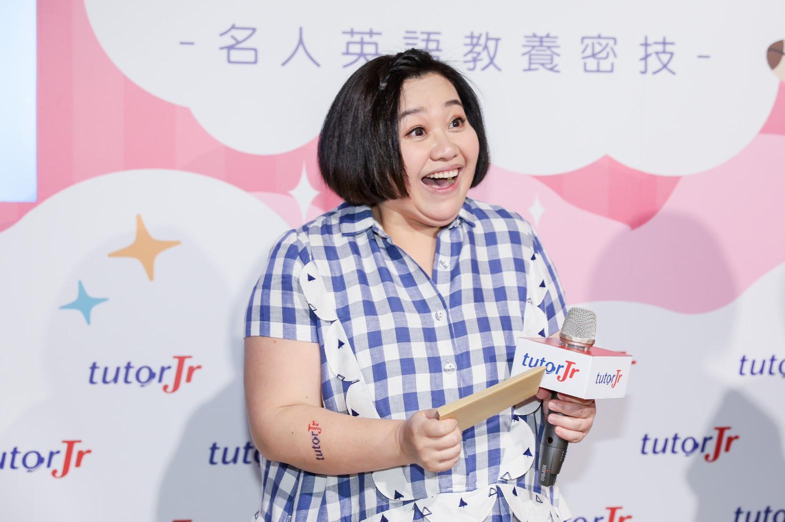 鍾欣凌表示不用過去的打罵教育以及自己認為好的方式來教導小孩。(tutorJr提供)