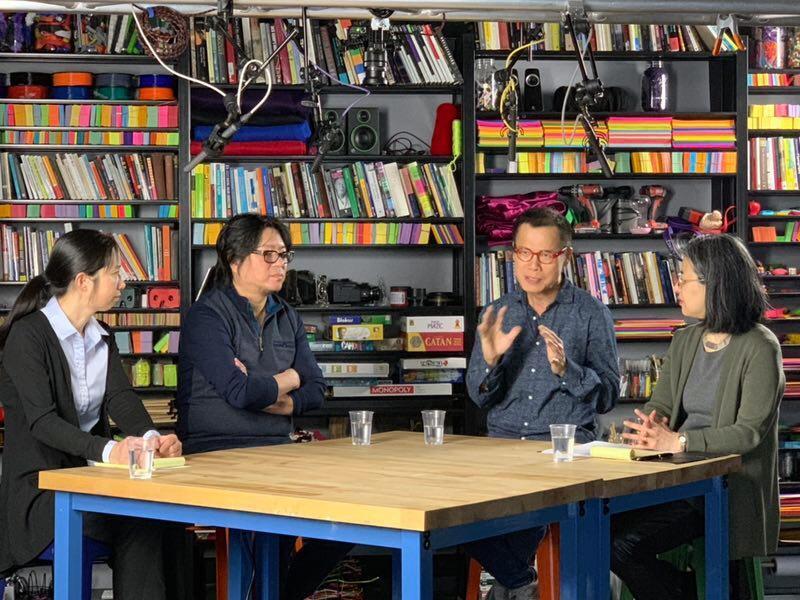 羅大佑受美國哈佛大學「費正清中心」邀請，在哈佛大學科學中心全程以中文進行演說。（種子音樂提供）