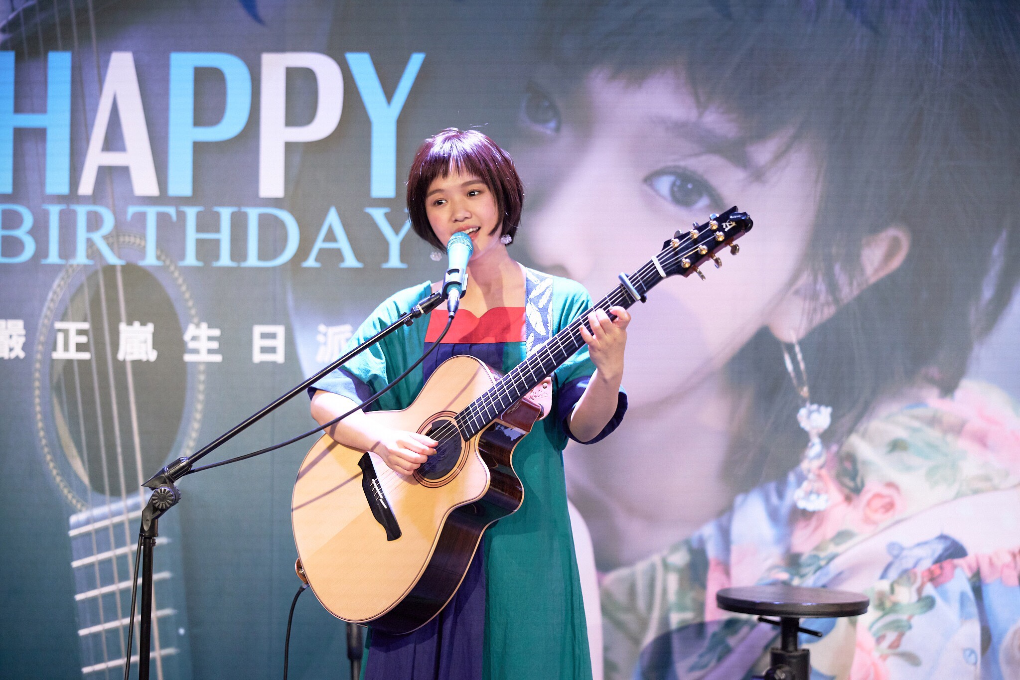不太慶生的嚴正嵐昨舉辦生日音樂會。(海蝶音樂提供)