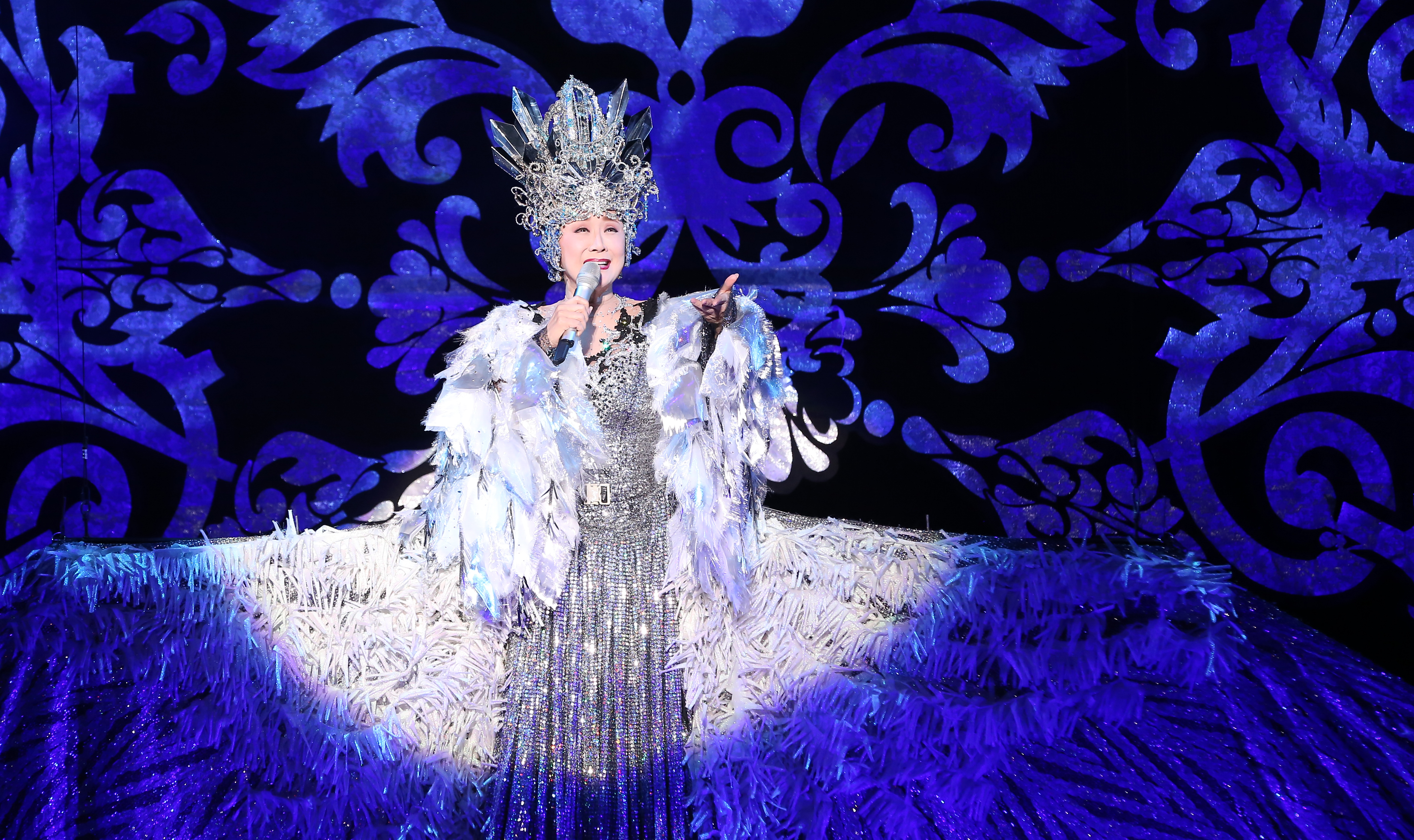 日本演歌天后小林幸子在台舉辦出道55週年演唱會。