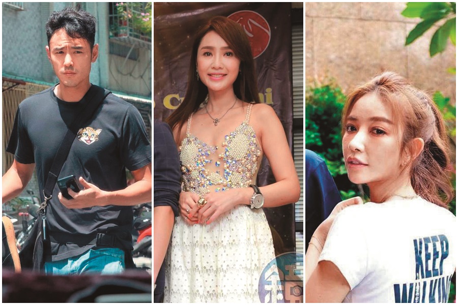 藝界有不少被「用過即棄」的工具人戀情，最後都是悲劇收場。左起阮經天、海倫清桃、許維恩。