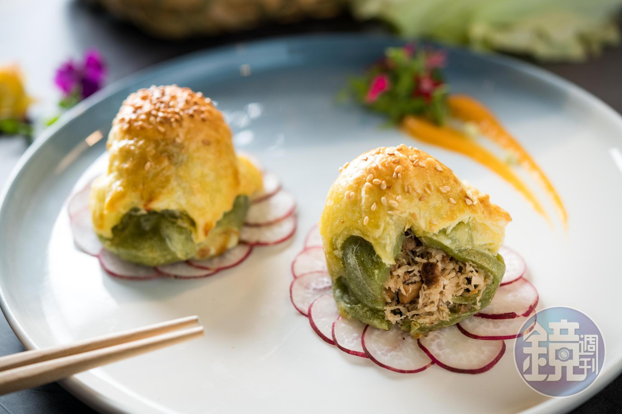 「卓也小屋」用苗栗在地食材做出創意料理,吸引年輕人愛上蔬食。