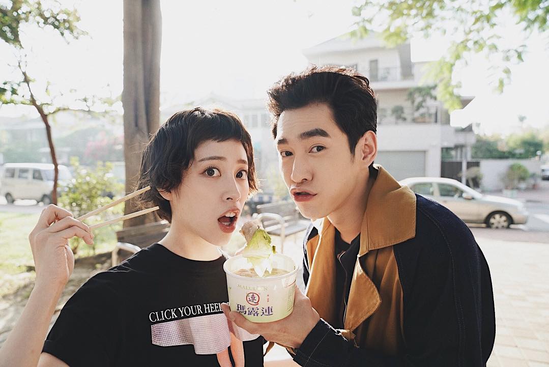 張書豪在IG認了「珍惜」歐陽妮妮。（翻攝歐陽妮妮IG）