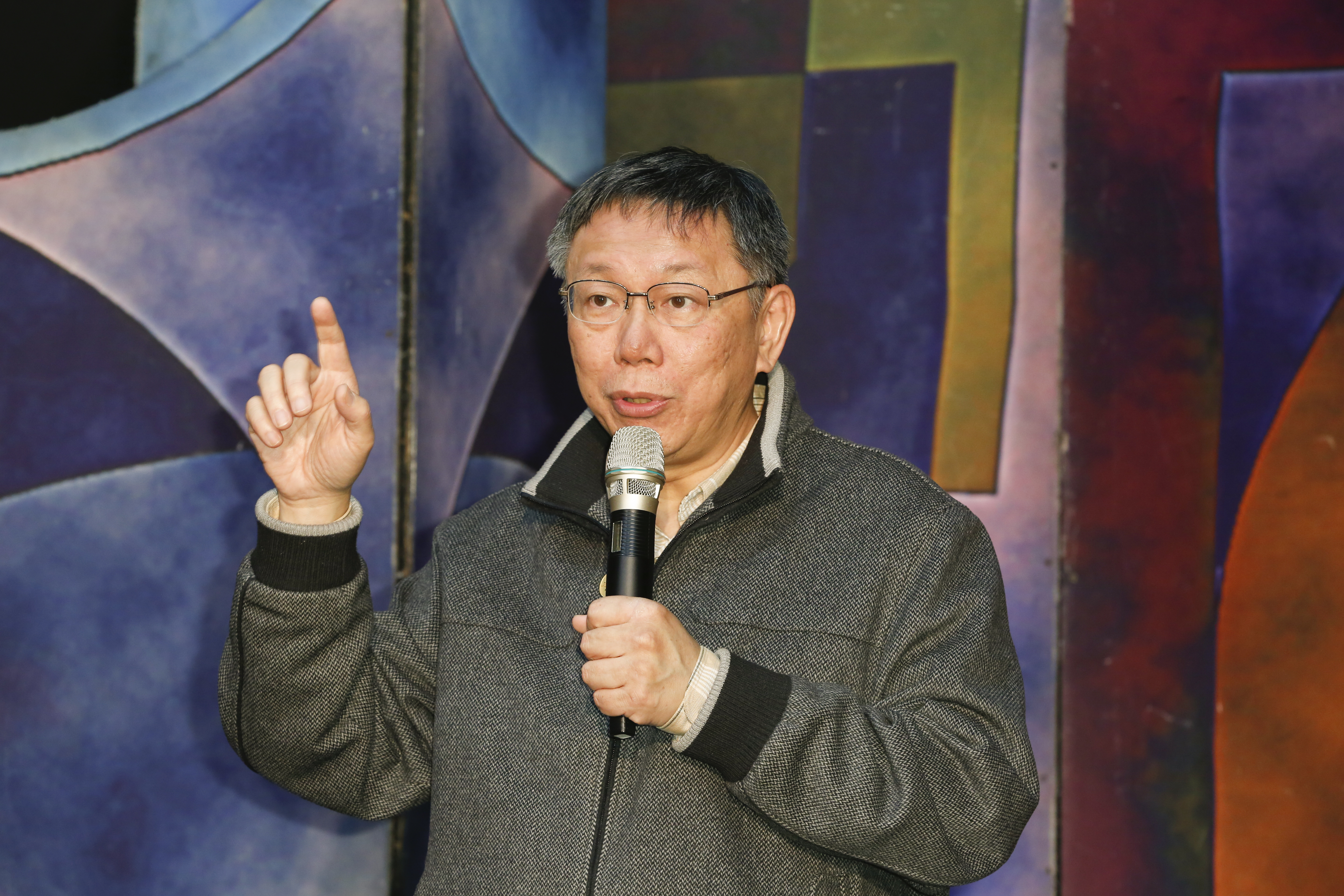 台北市長柯文哲此次申報總財產不增反減。