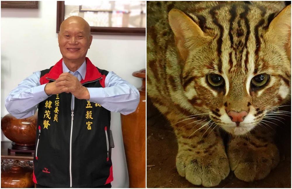 苗栗縣議員為反對石虎保護區,驚人之語連發。(左圖翻攝自韓茂賢臉書、右圖翻攝自台灣石虎保育協會粉絲專頁)