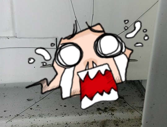 有名網友於《爆廢公社》po出「XL蚊子照」，更驚呼提問「牠是誰？」（翻攝自爆廢公社）