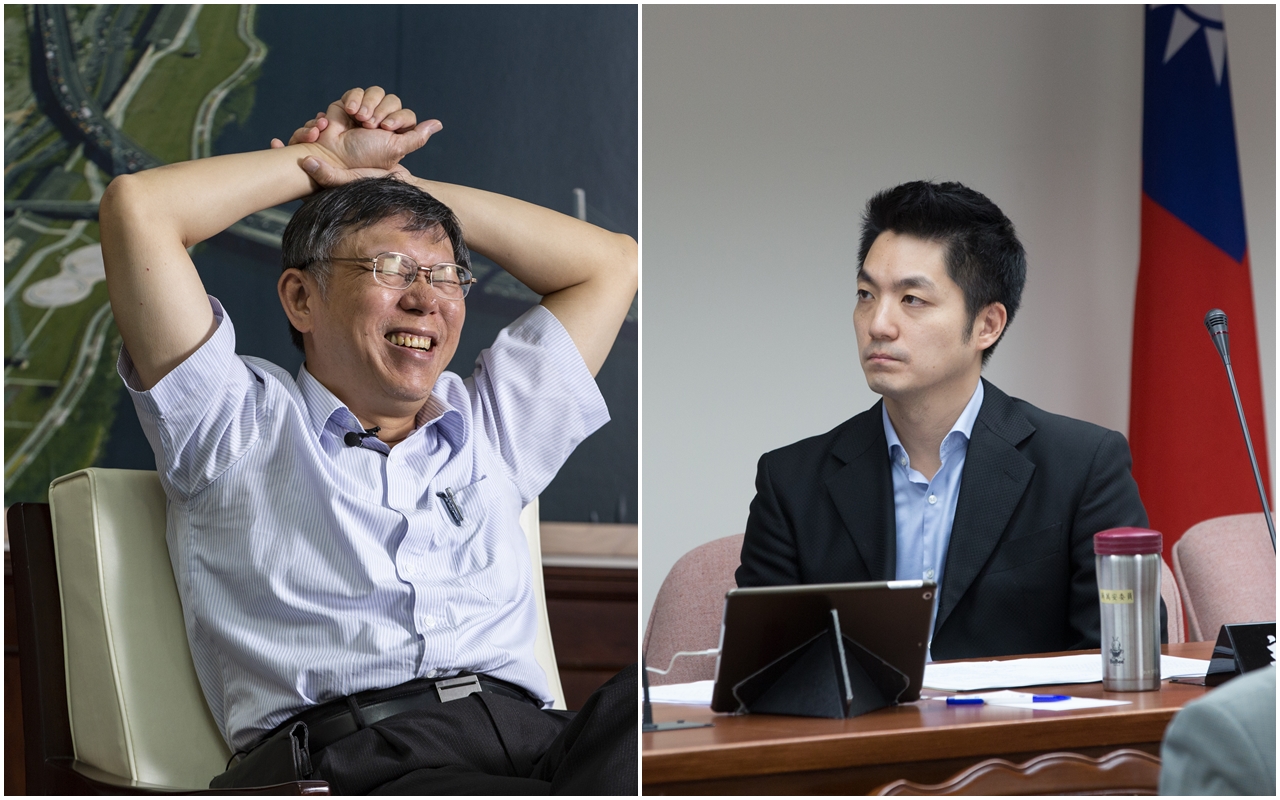 媒體問及網路聲量與韓國瑜相當的台北市長柯文哲，他不願對此多做評論，但仍補充有去蔣的臉書觀看，「哇！1.5萬留言，我都笑到翻掉了。」